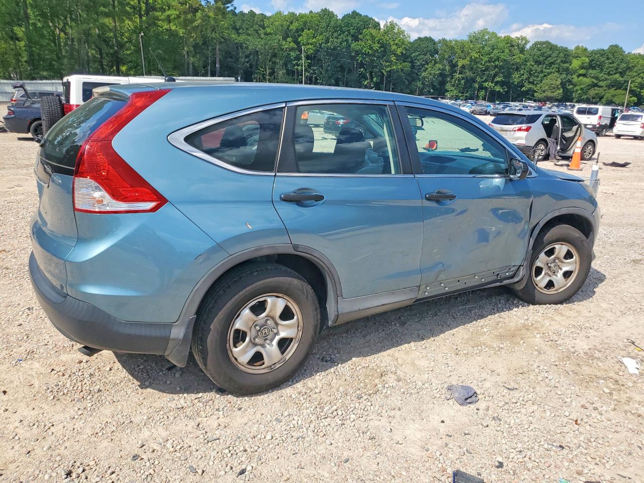 2014 Honda Cr-v Lx Бирюзовый vin: 2HKRM3H36EH525375