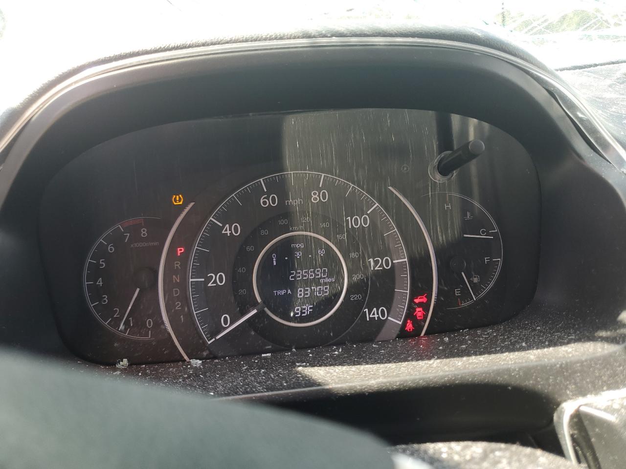 2014 Honda Cr-v Lx Gray vin: 2HKRM3H36EH559171