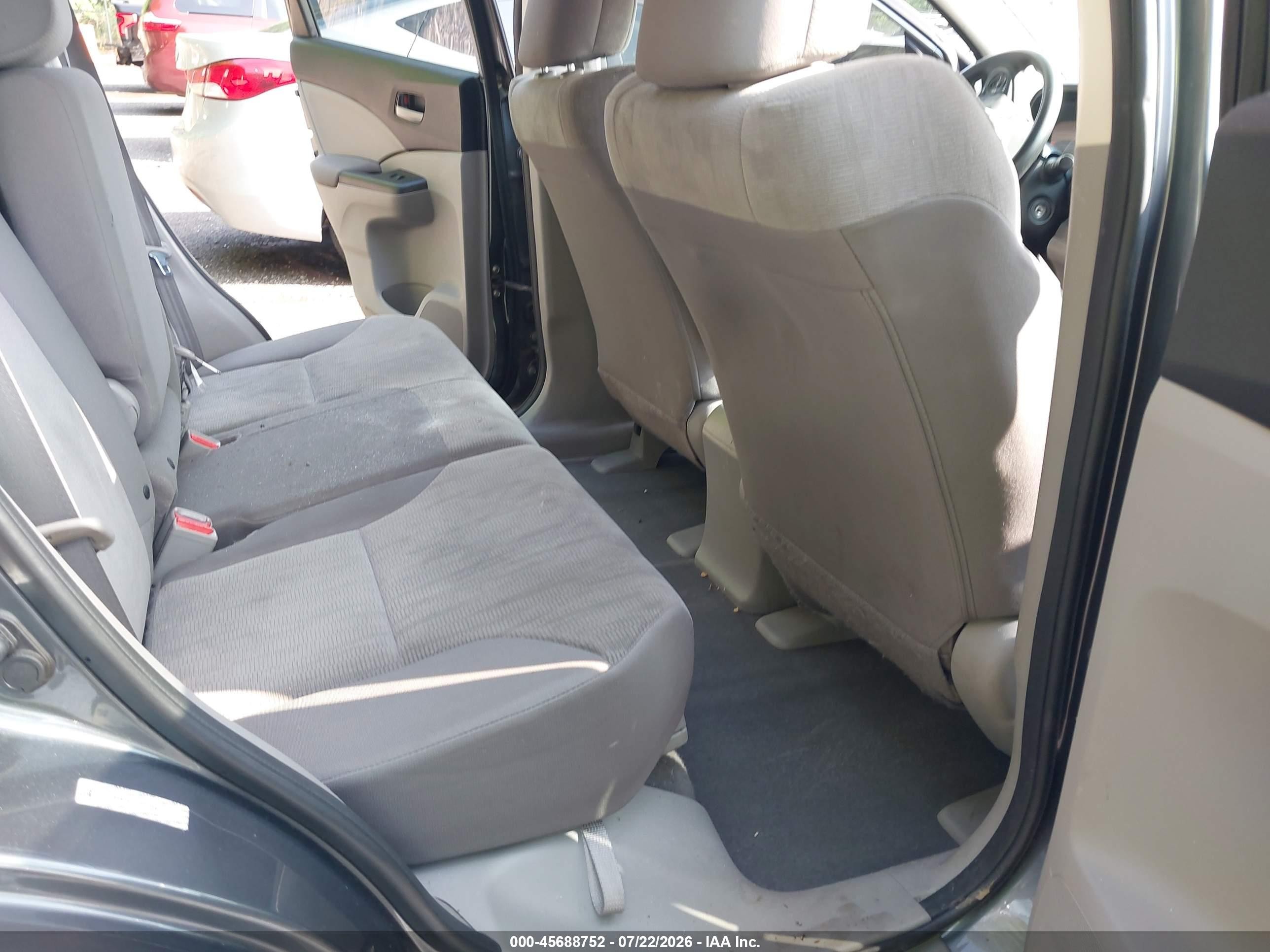 2012 Honda Cr-v Lx Серый vin: 2HKRM3H37CH505648