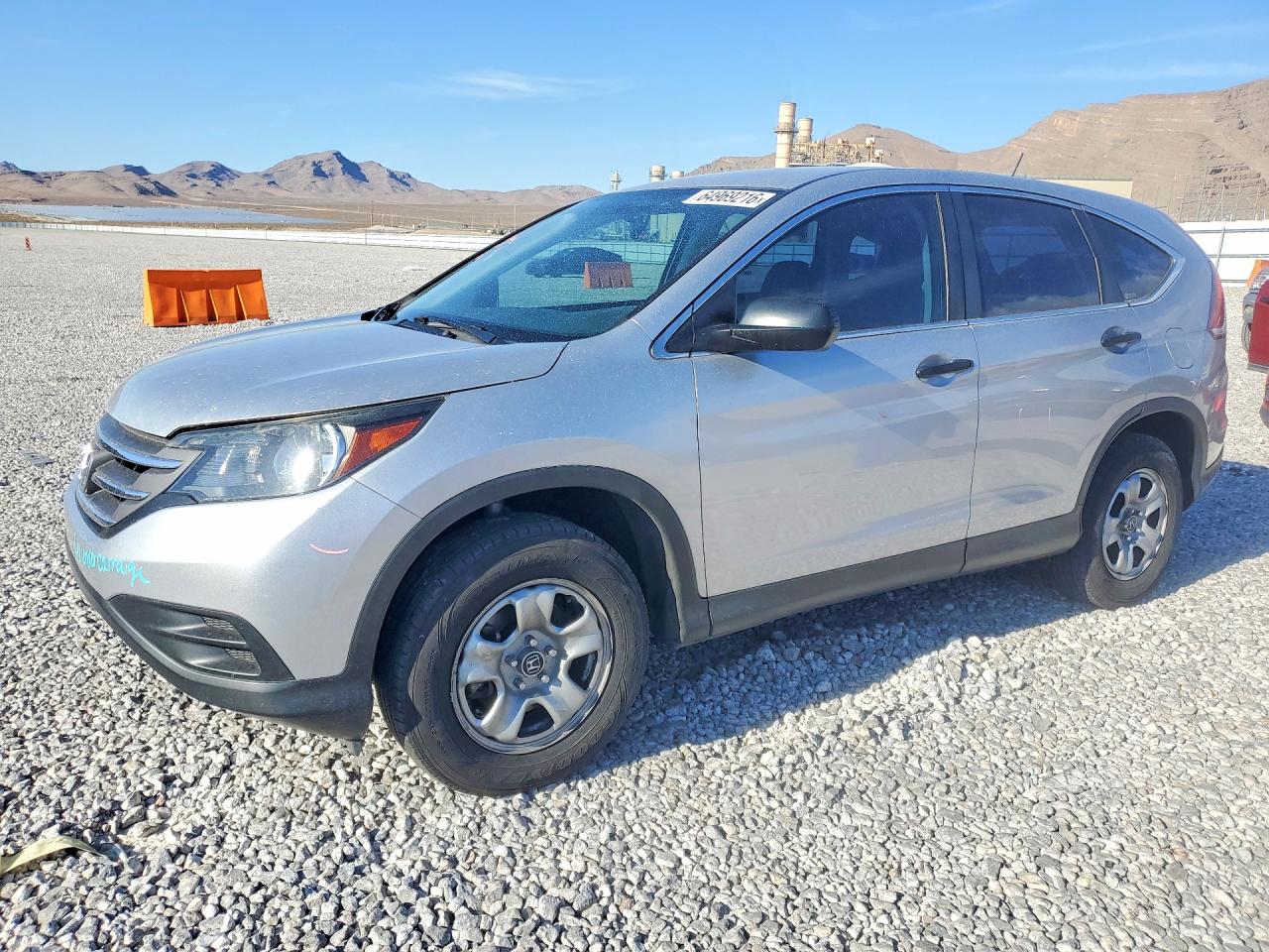 2012 Honda Cr-v Lx Silver vin: 2HKRM3H37CH506475