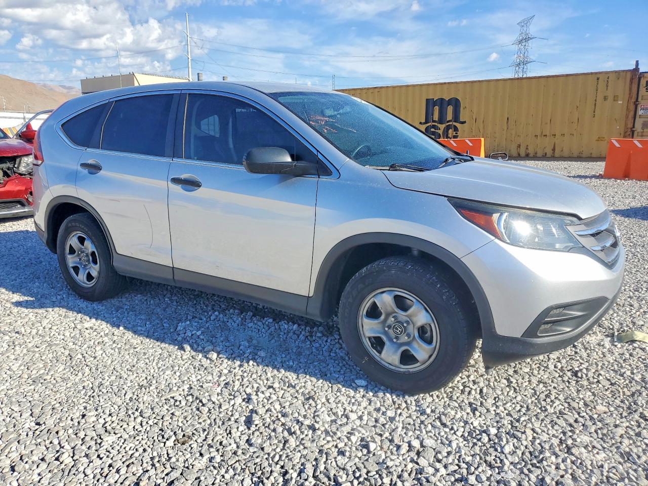 2012 Honda Cr-v Lx Серебряный vin: 2HKRM3H37CH506475