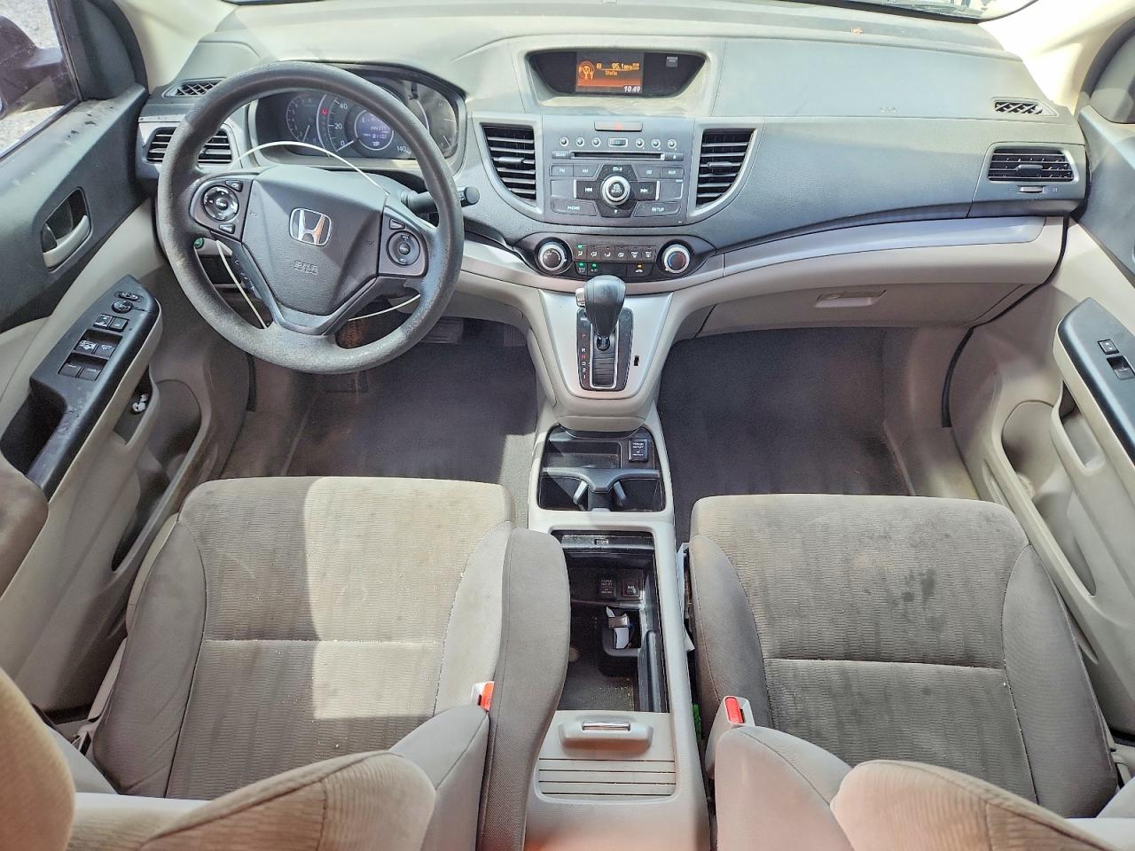 2013 Honda Cr-v Lx Gray vin: 2HKRM3H37DH520037