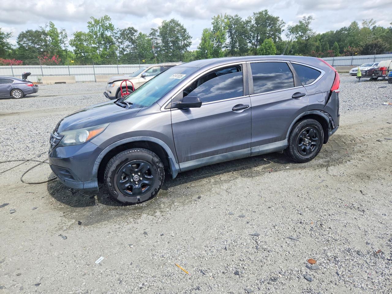 2013 Honda Cr-v Lx Серый vin: 2HKRM3H37DH520037