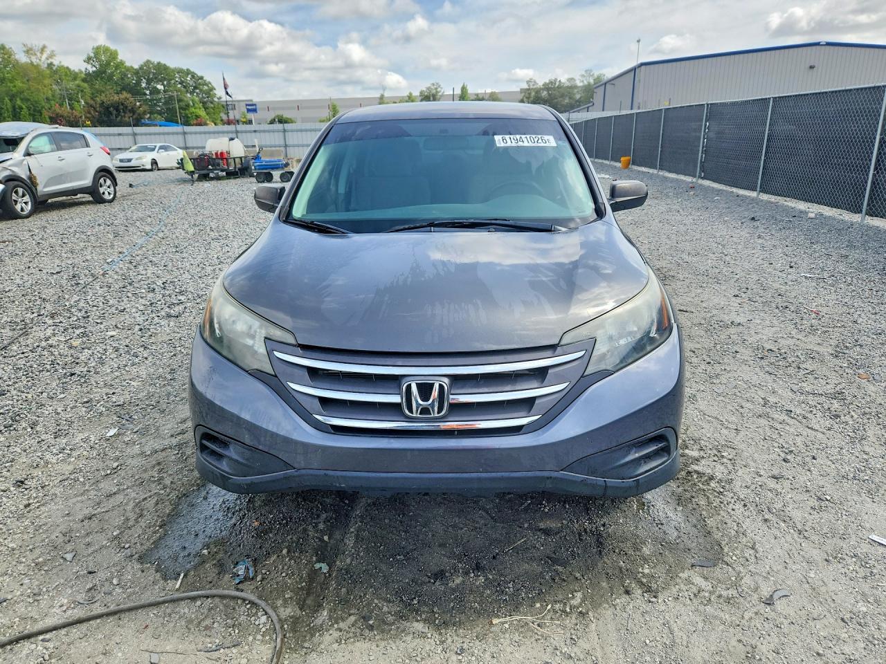 2013 Honda Cr-v Lx Gray vin: 2HKRM3H37DH520037