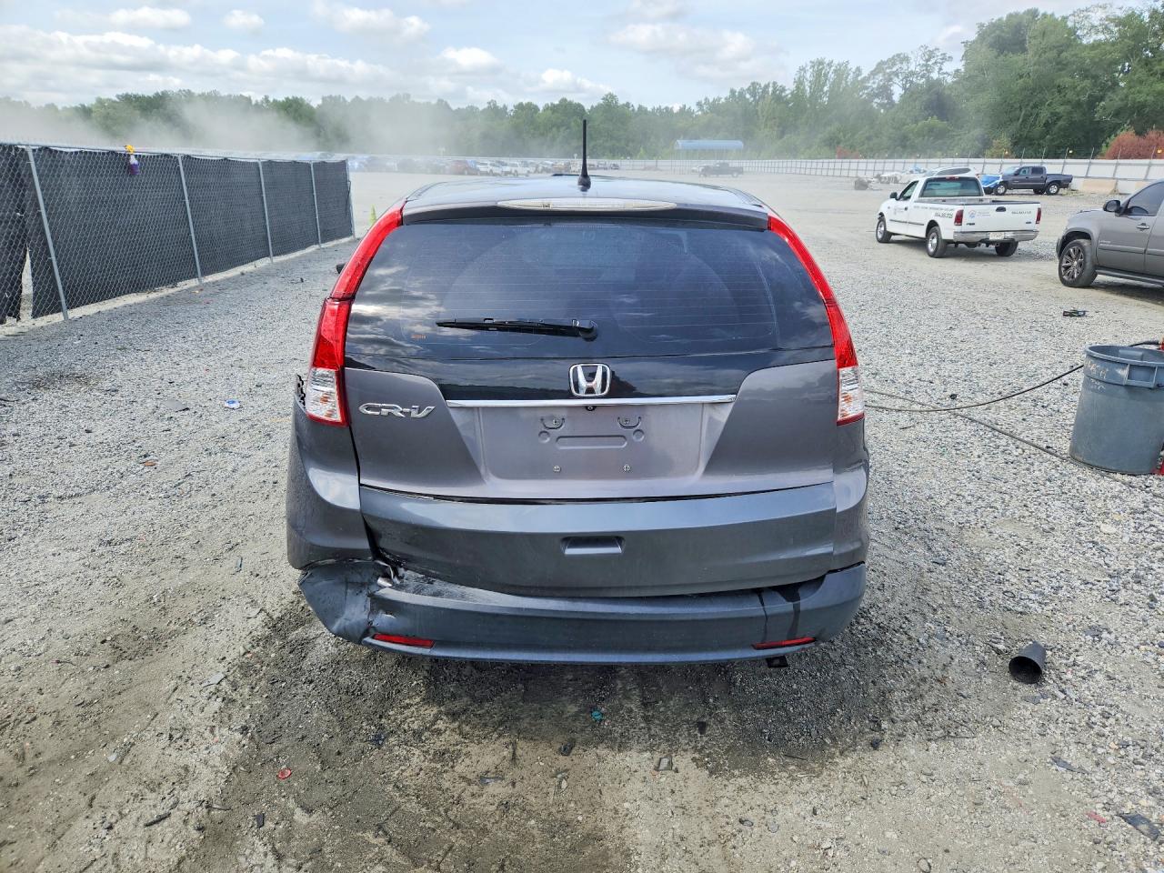 2013 Honda Cr-v Lx Gray vin: 2HKRM3H37DH520037
