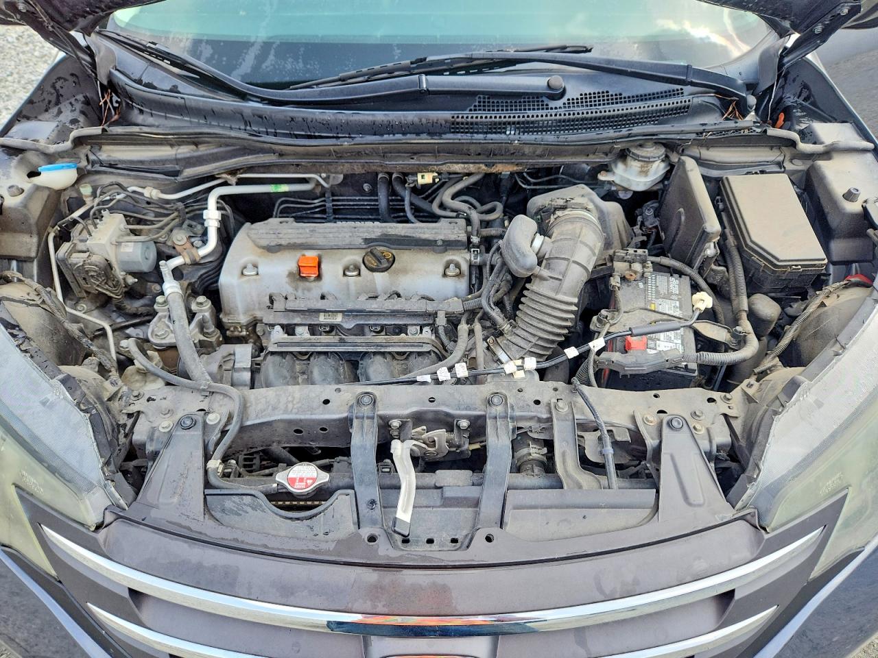 2013 Honda Cr-v Lx Gray vin: 2HKRM3H37DH520037