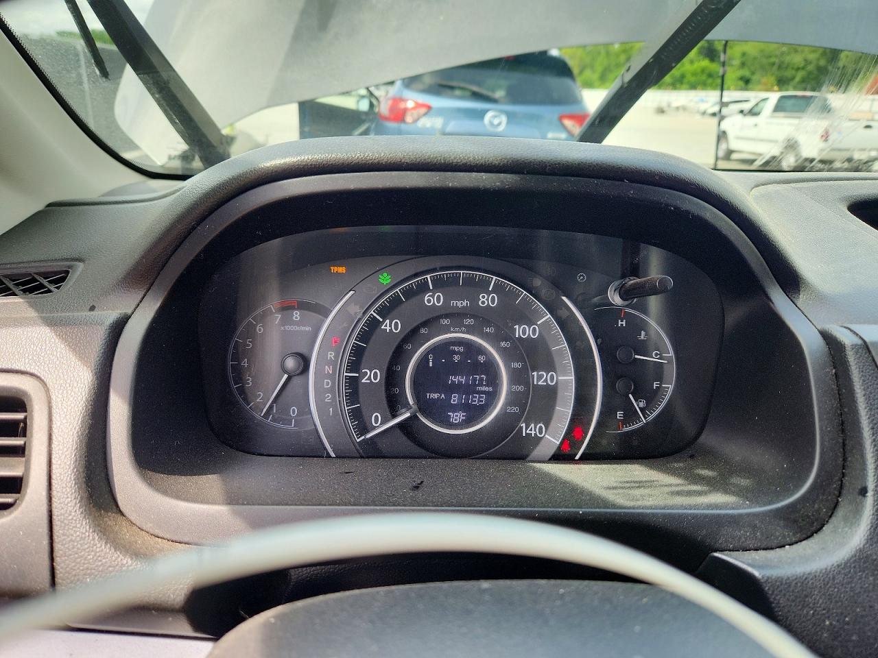 2013 Honda Cr-v Lx Gray vin: 2HKRM3H37DH520037