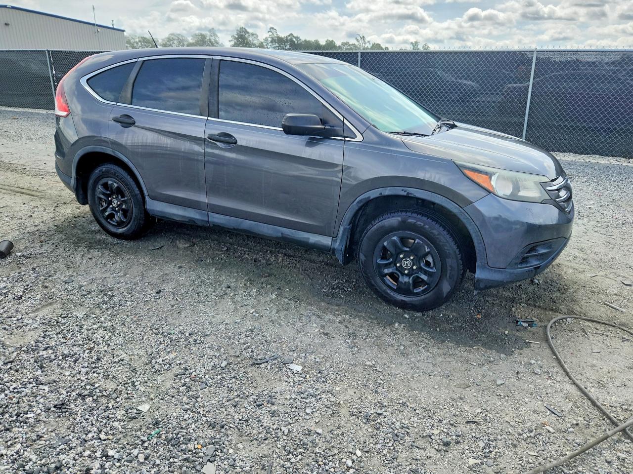 2013 Honda Cr-v Lx Gray vin: 2HKRM3H37DH520037