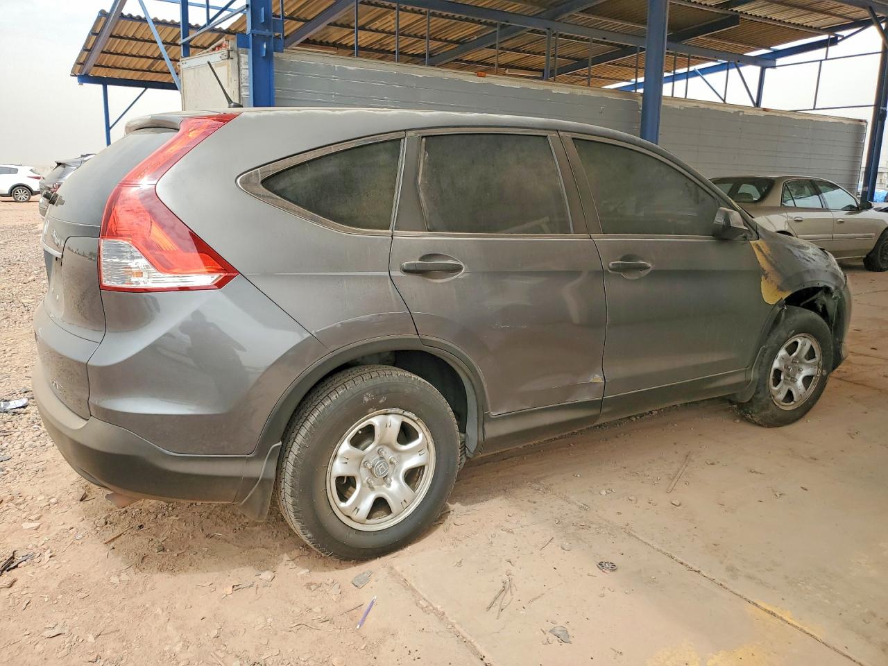2013 Honda Cr-v Lx Серый vin: 2HKRM3H37DH521592