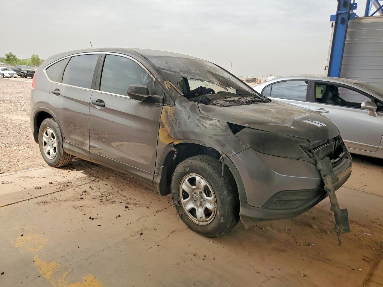 2013 Honda Cr-v Lx Серый vin: 2HKRM3H37DH521592