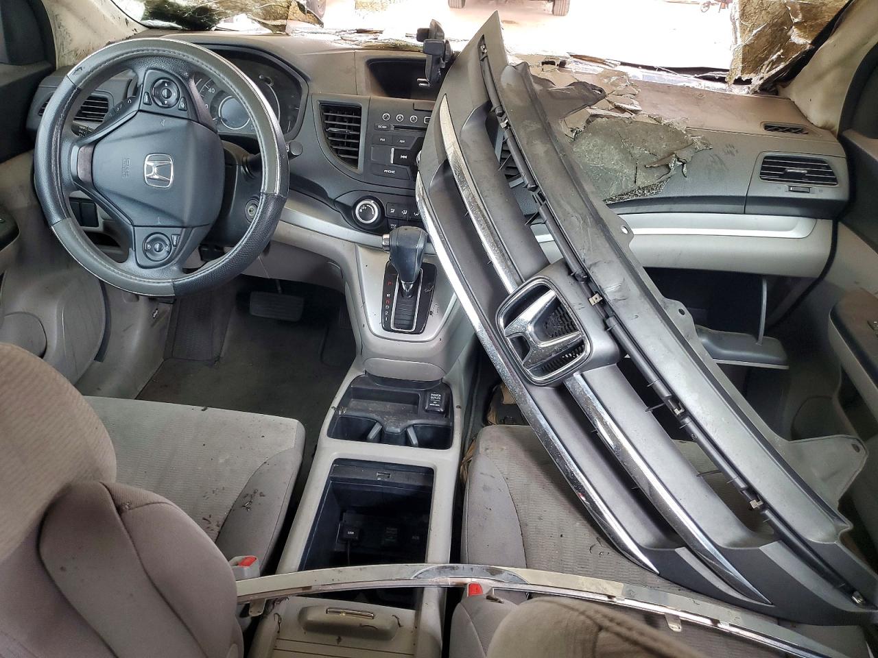 2013 Honda Cr-v Lx Серый vin: 2HKRM3H37DH521592