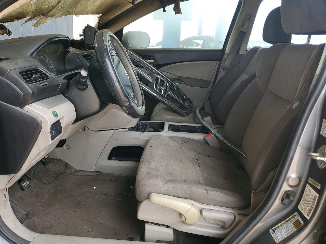 2013 Honda Cr-v Lx Серый vin: 2HKRM3H37DH521592