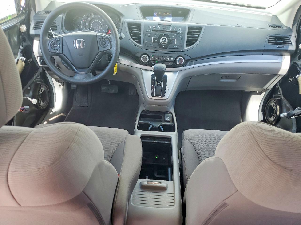 2014 Honda Cr-v Lx Gray vin: 2HKRM3H37EH504633