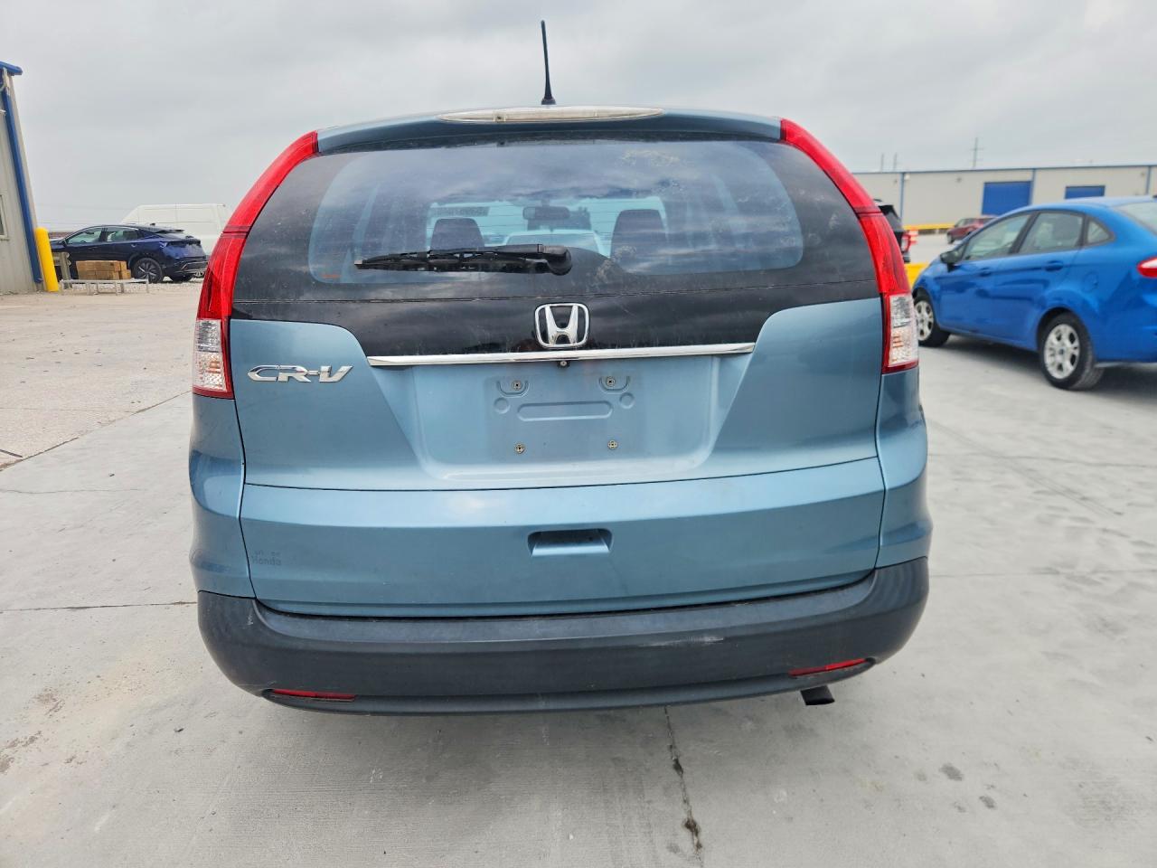 2014 Honda Cr-v Lx Turquoise vin: 2HKRM3H37EH545330