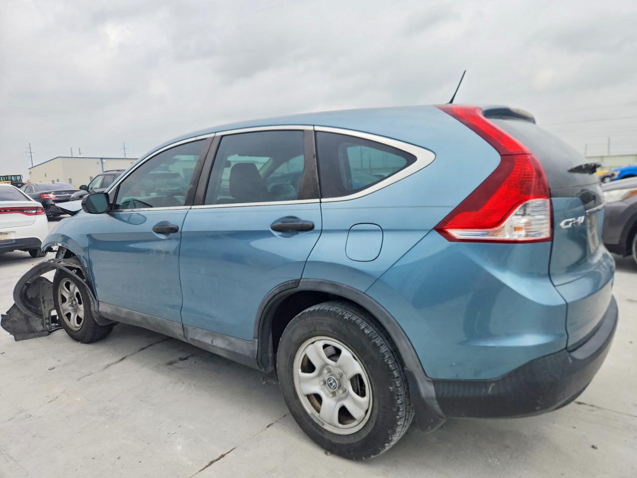 2014 Honda Cr-v Lx Turquoise vin: 2HKRM3H37EH545330
