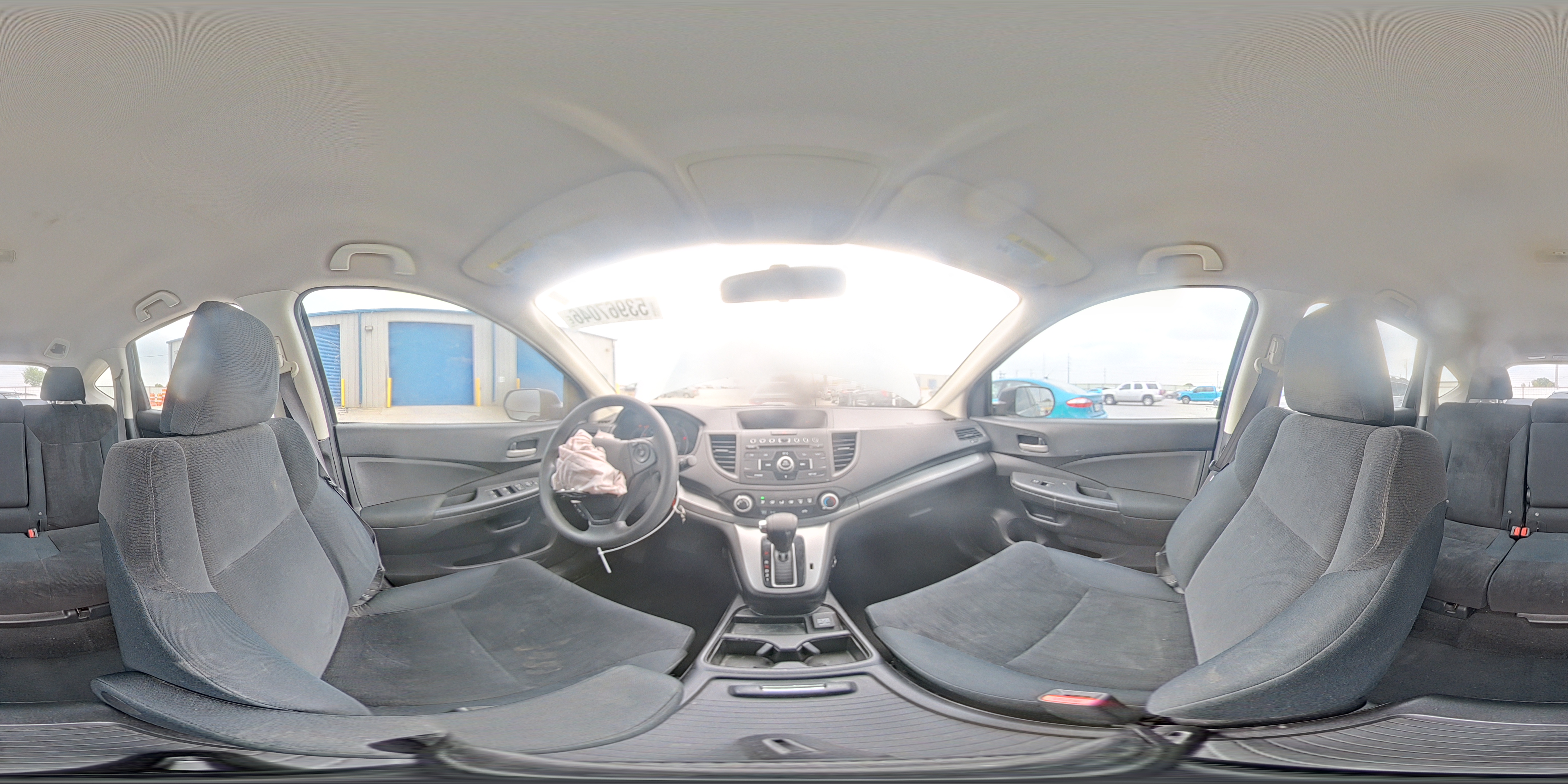 2014 Honda Cr-v Lx Turquoise vin: 2HKRM3H37EH545330