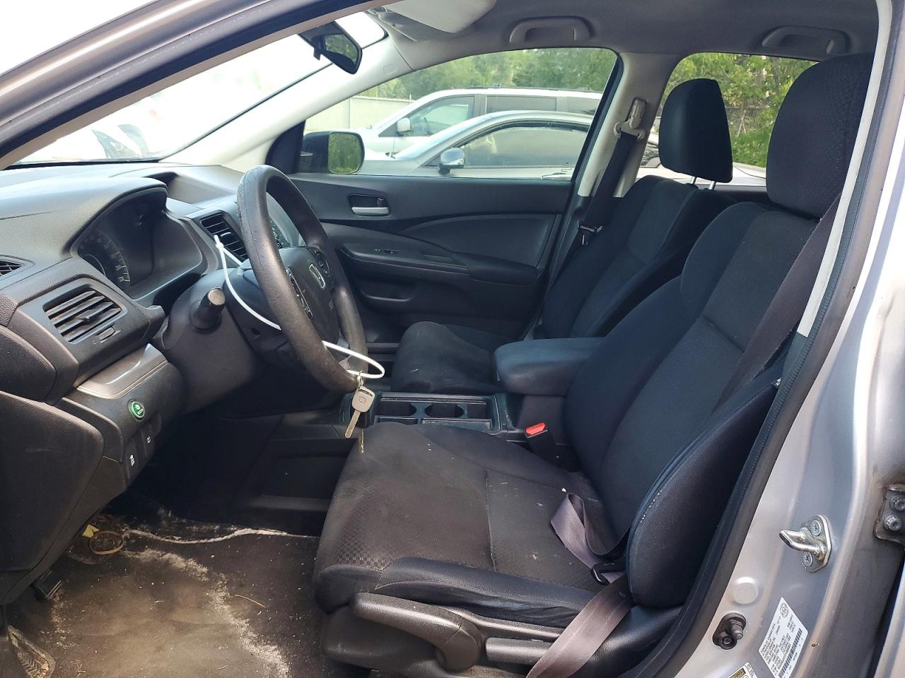 2015 Honda Cr-v Lx Silver vin: 2HKRM3H37FH000004