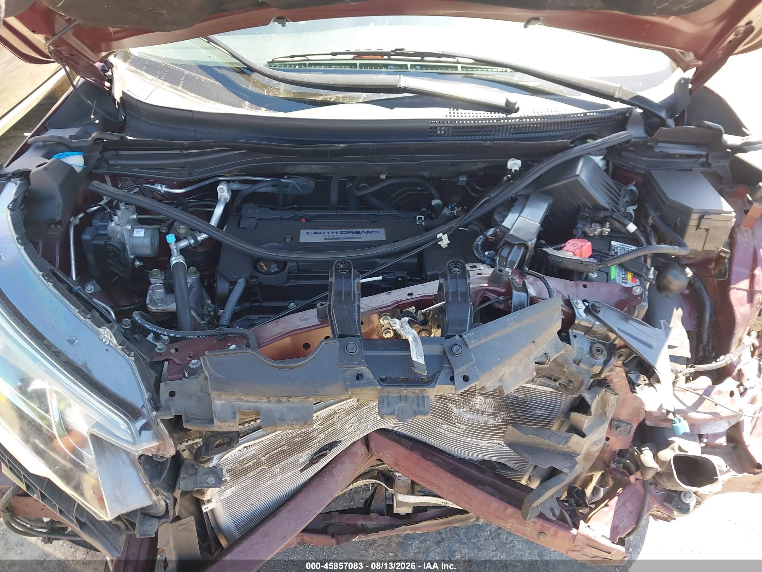 2015 Honda Cr-v Lx Темно-бордовый vin: 2HKRM3H37FH553168