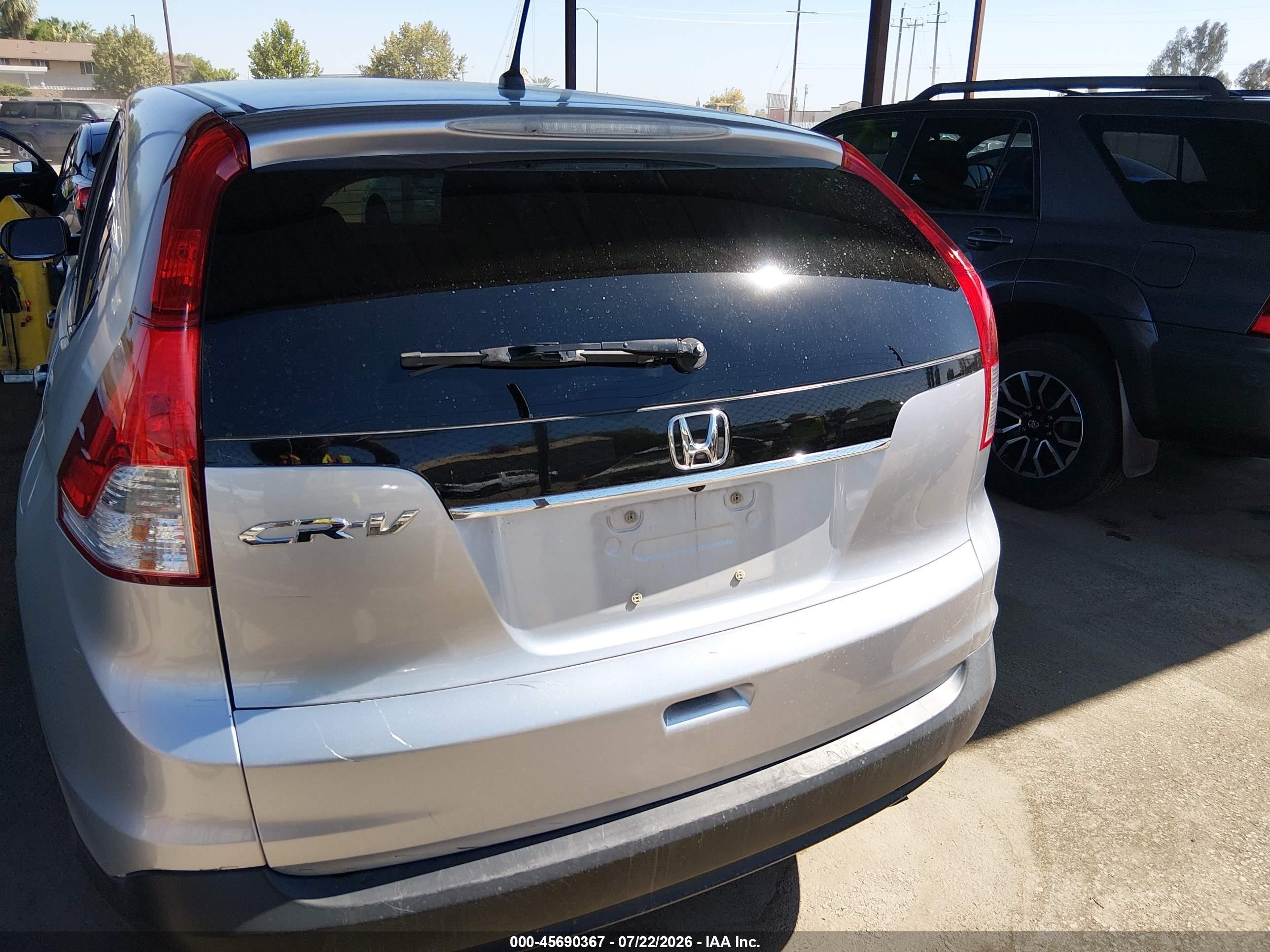 2012 Honda Cr-v Lx Silver vin: 2HKRM3H38CH501124
