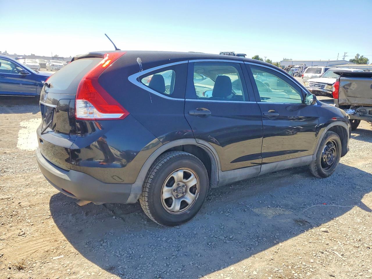 2012 Honda Cr-v Lx Black vin: 2HKRM3H38CH503181