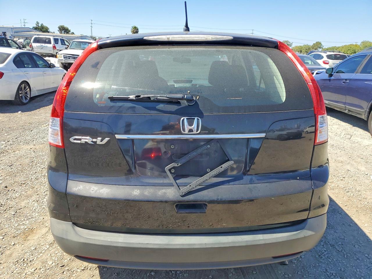 2012 Honda Cr-v Lx Black vin: 2HKRM3H38CH503181
