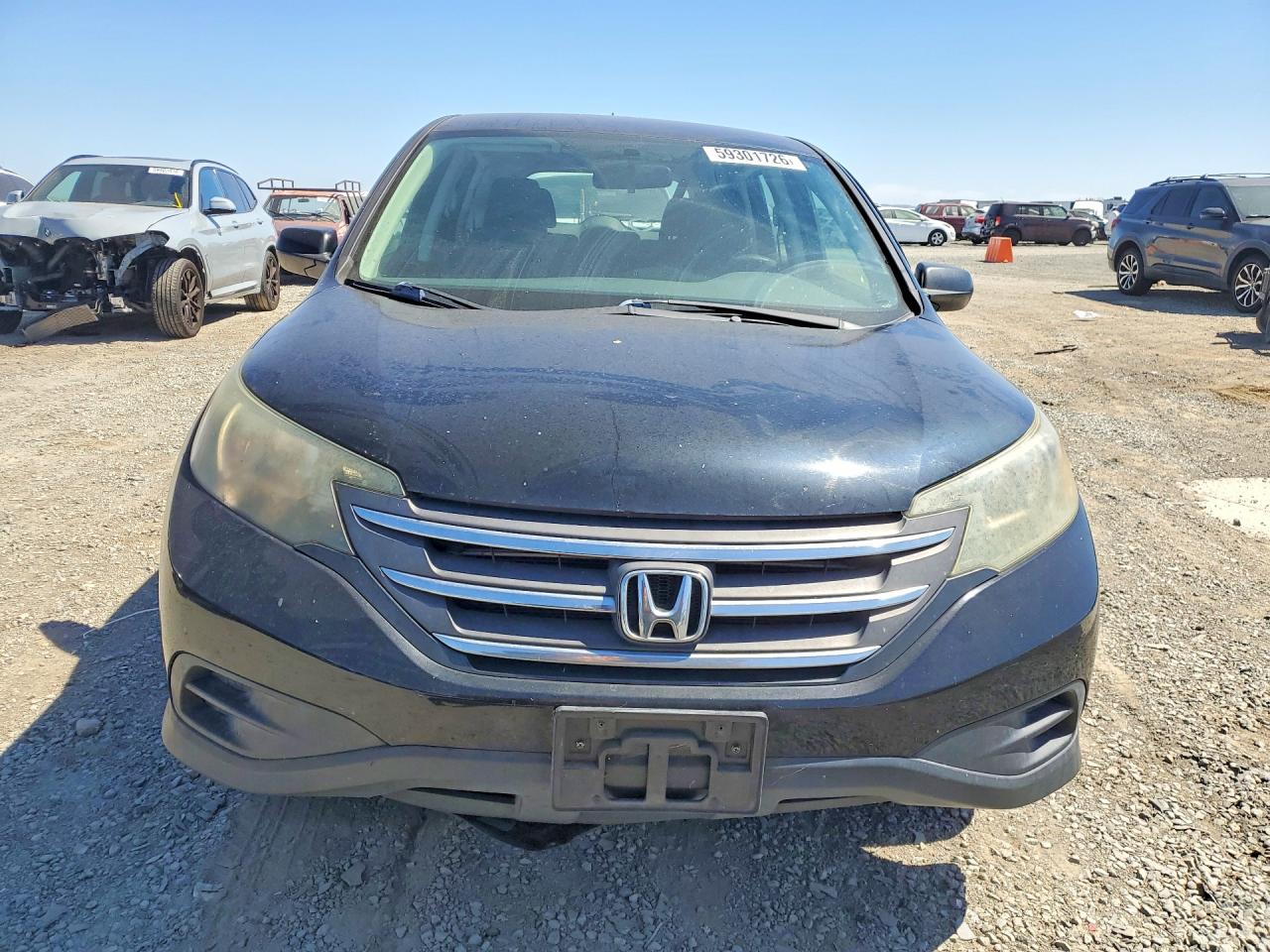 2012 Honda Cr-v Lx Black vin: 2HKRM3H38CH503181