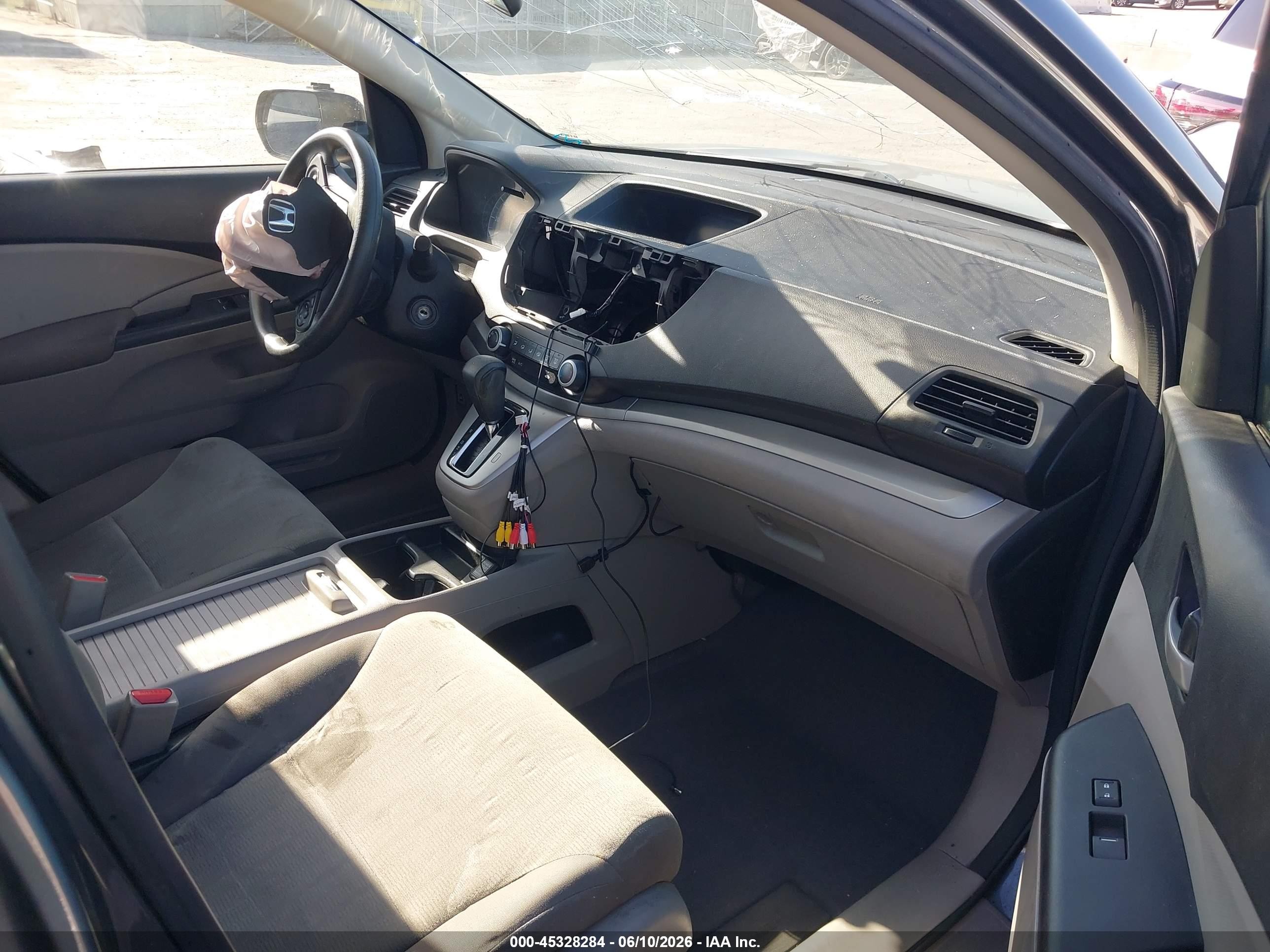 2013 Honda Cr-v Lx Серый vin: 2HKRM3H38DH503764