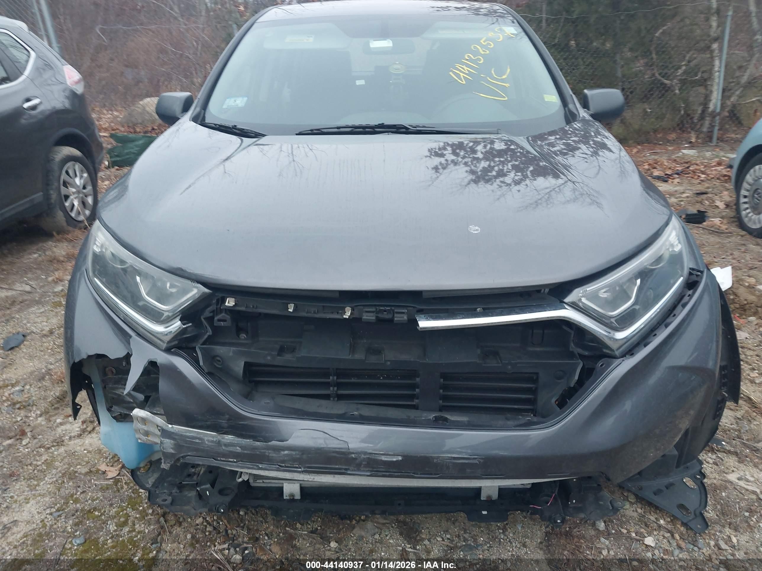 2013 Honda Cr-v Lx Gray vin: 2HKRM3H38DH506924