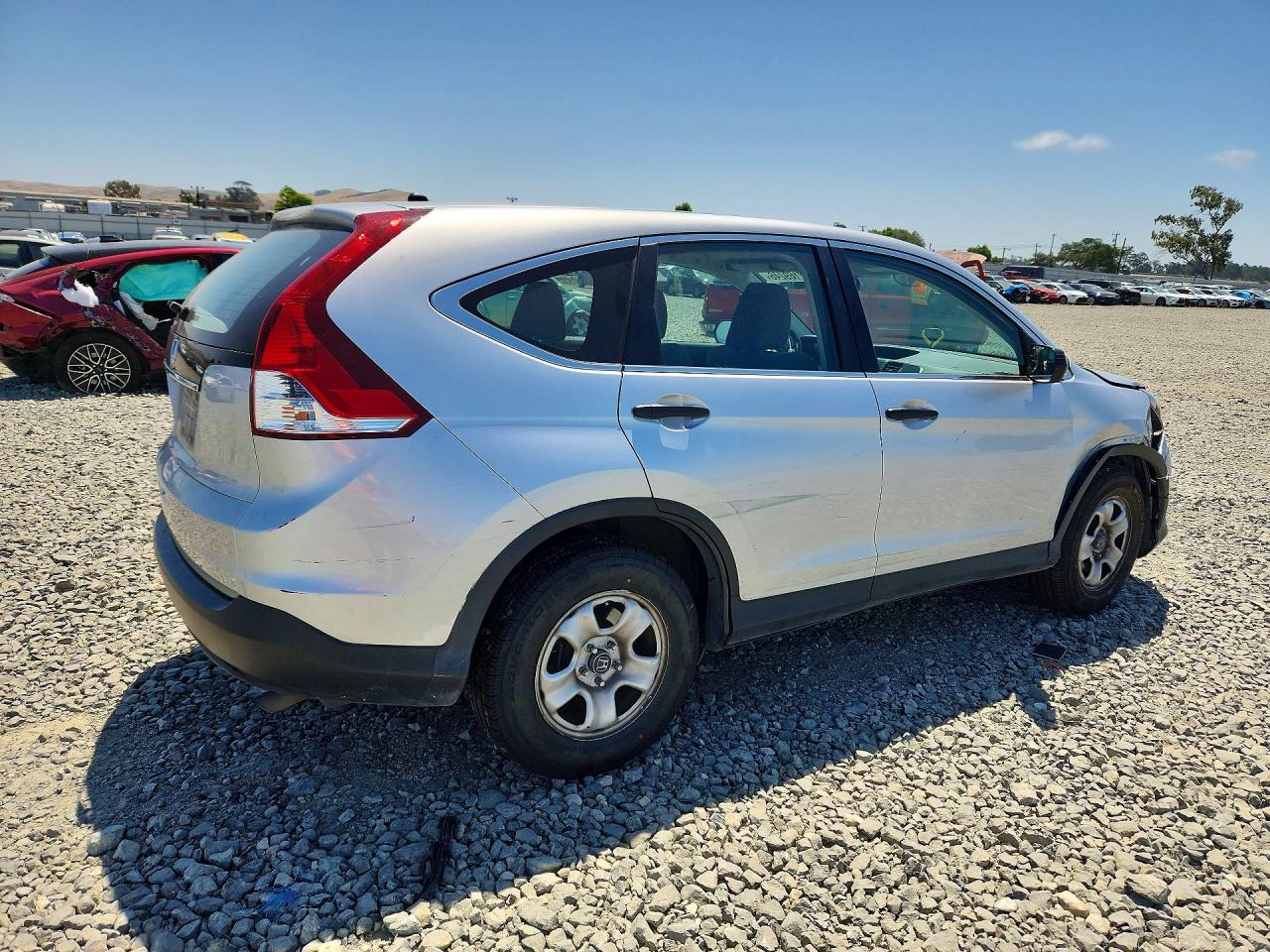 2013 Honda Cr-v Lx Серебряный vin: 2HKRM3H38DH513386