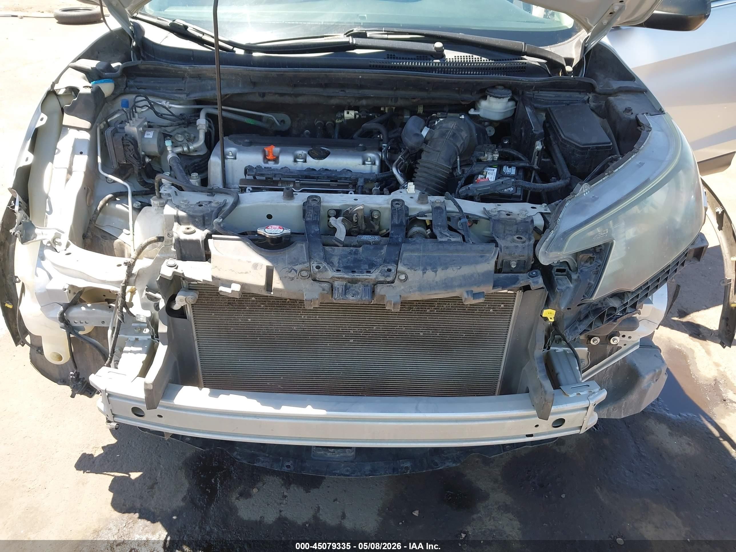 2013 Honda Cr-v Lx Silver vin: 2HKRM3H38DH520595