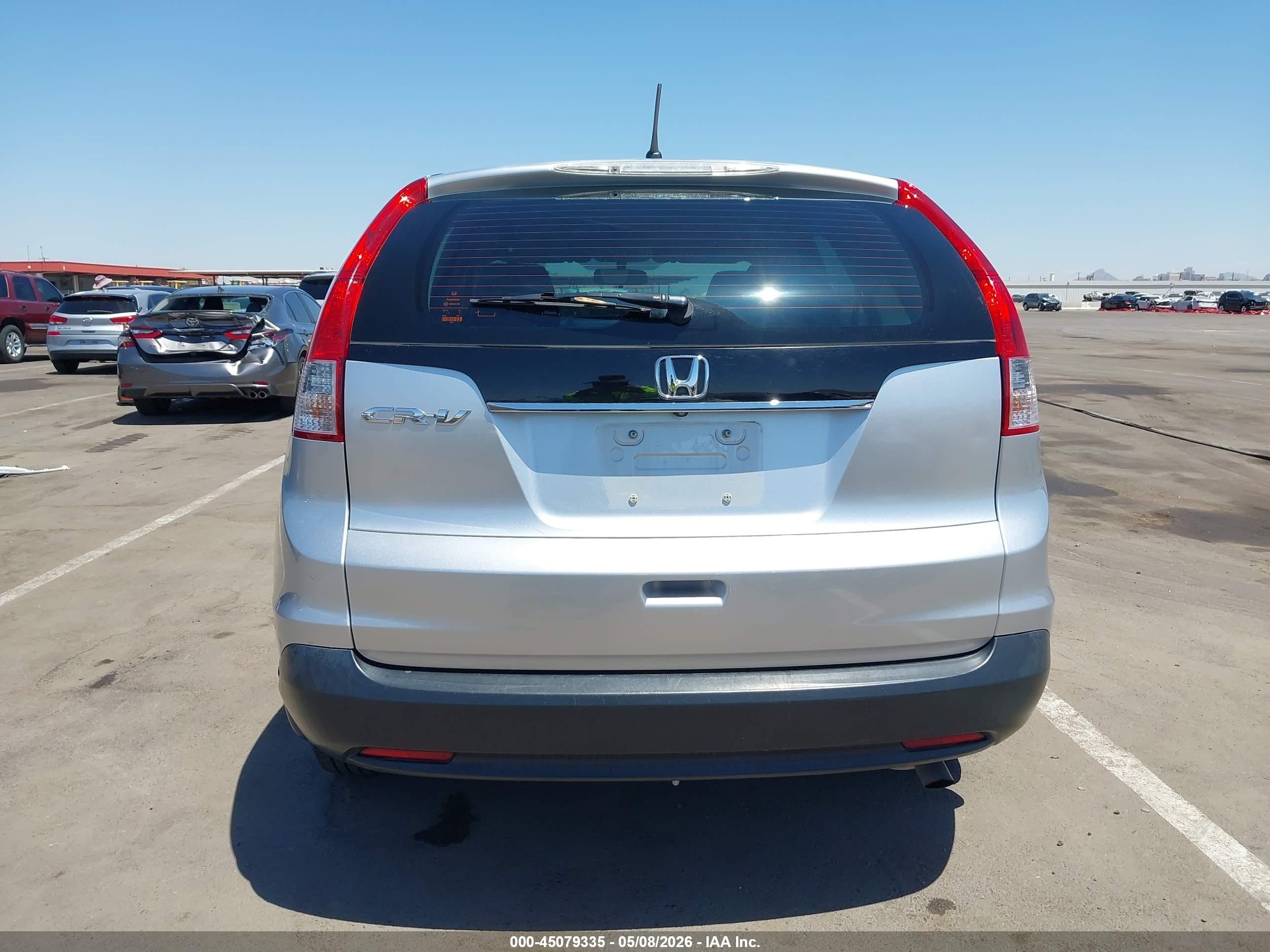 2013 Honda Cr-v Lx Silver vin: 2HKRM3H38DH520595