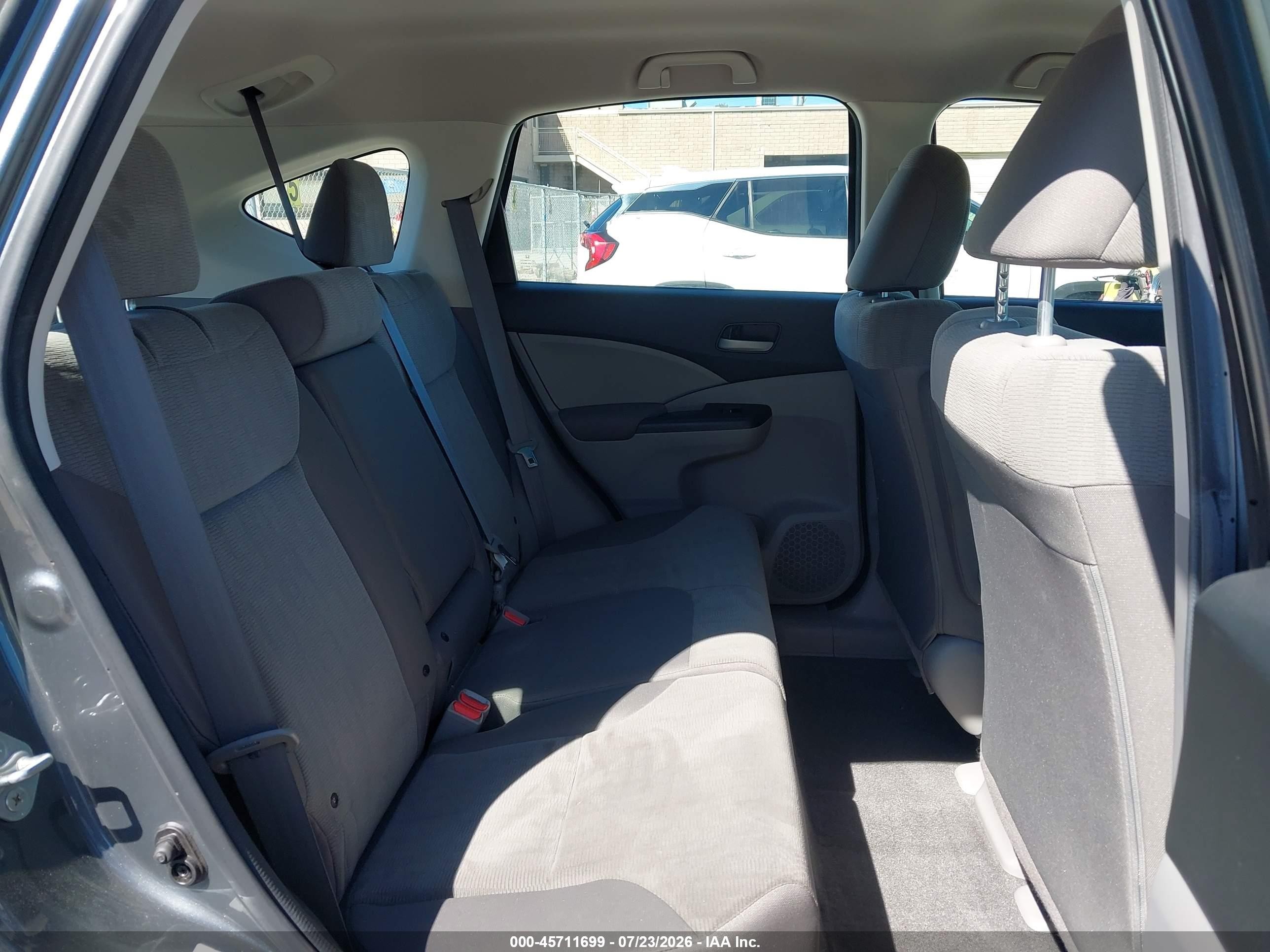 2014 Honda Cr-v Lx Серый vin: 2HKRM3H38EH516032