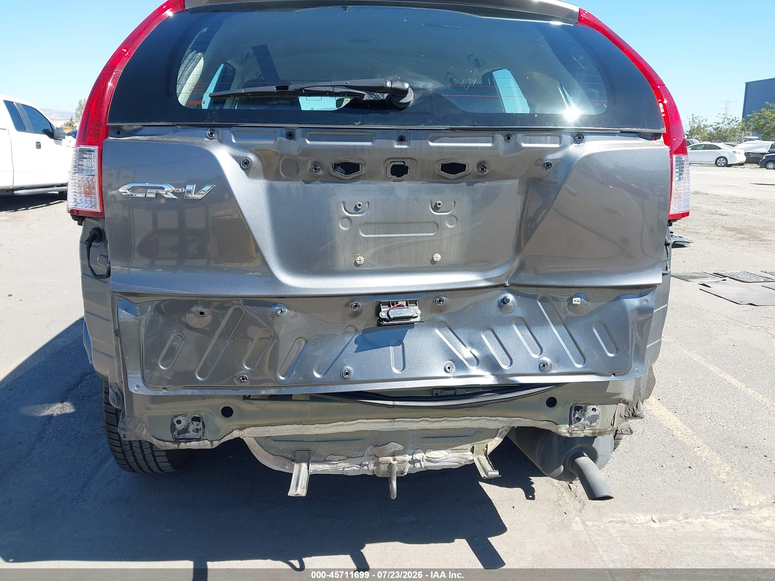 2014 Honda Cr-v Lx Серый vin: 2HKRM3H38EH516032