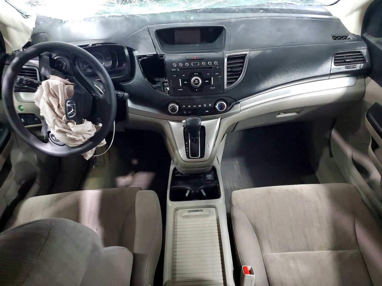 2014 Honda Cr-v Lx Silver vin: 2HKRM3H38EH521487