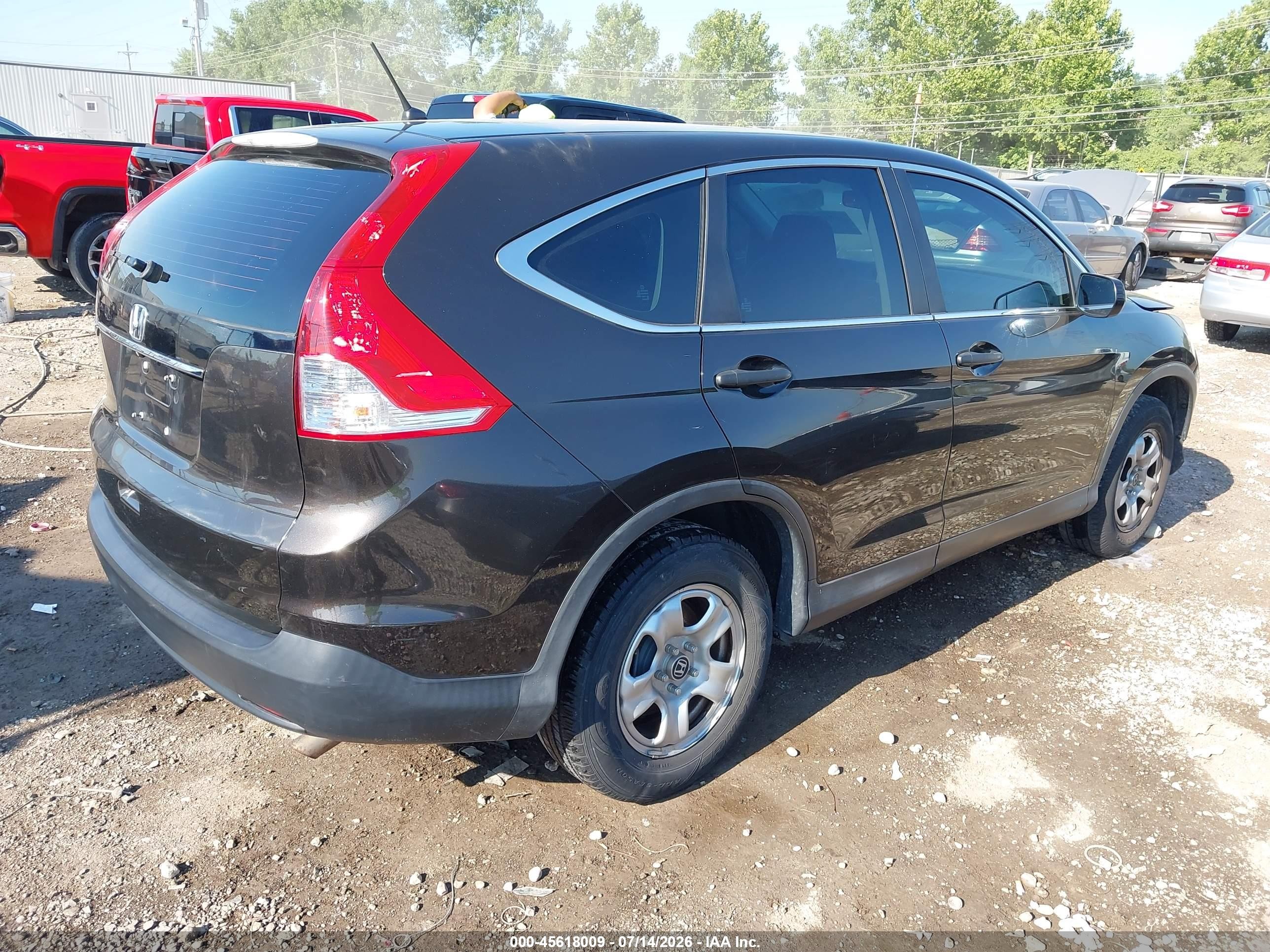 2014 Honda Cr-v Lx Коричневый vin: 2HKRM3H38EH554375
