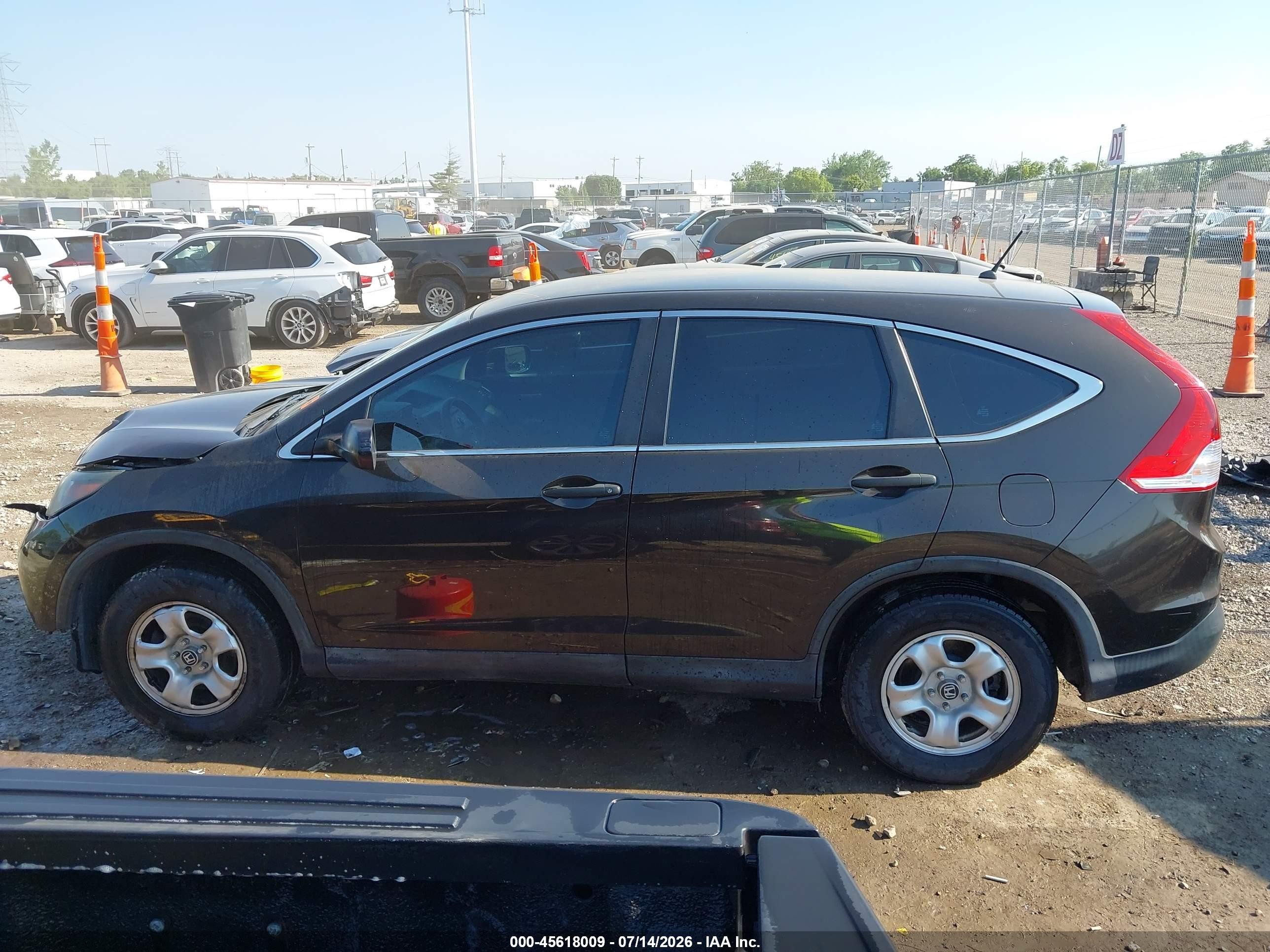 2014 Honda Cr-v Lx Коричневый vin: 2HKRM3H38EH554375