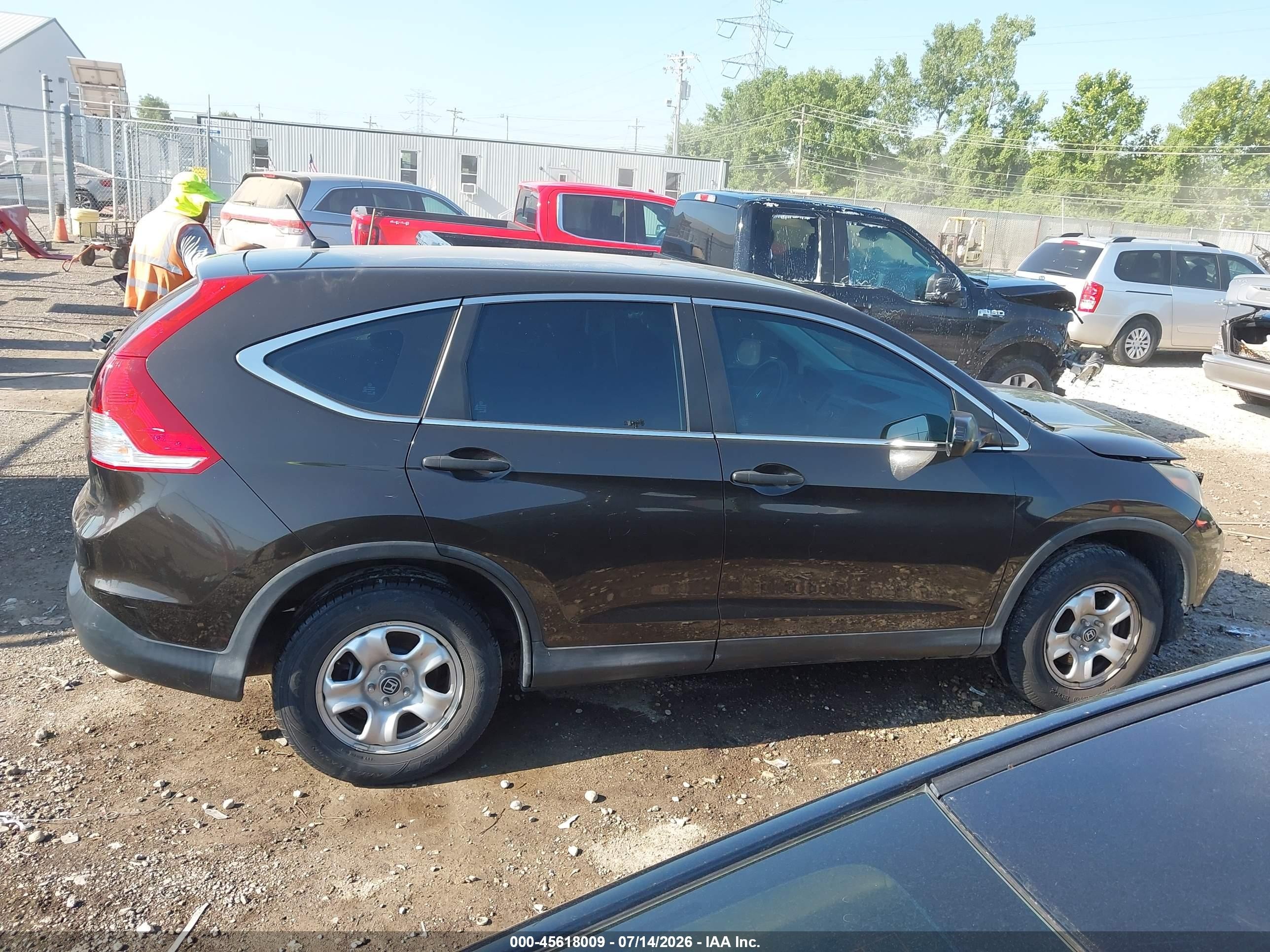 2014 Honda Cr-v Lx Коричневый vin: 2HKRM3H38EH554375