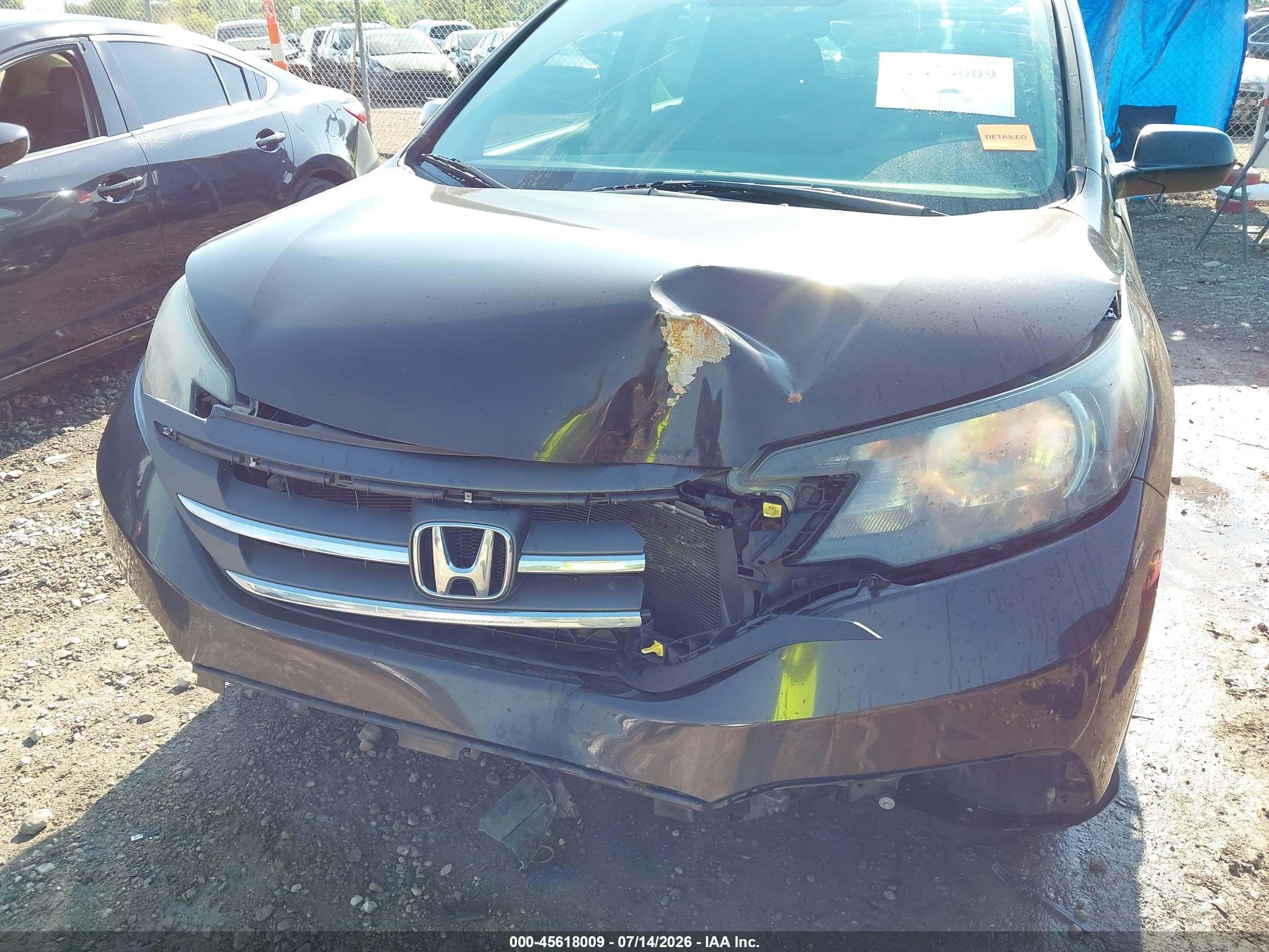 2014 Honda Cr-v Lx Коричневый vin: 2HKRM3H38EH554375