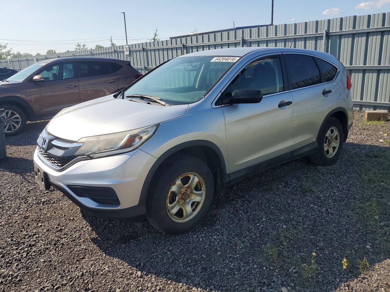 2015 Honda Cr-v Lx Серебряный vin: 2HKRM3H38FH003011