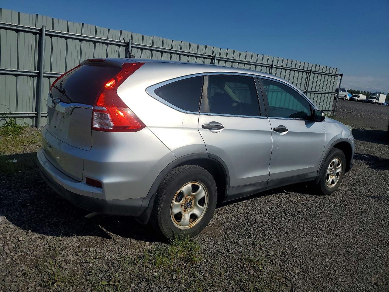 2015 Honda Cr-v Lx Серебряный vin: 2HKRM3H38FH003011