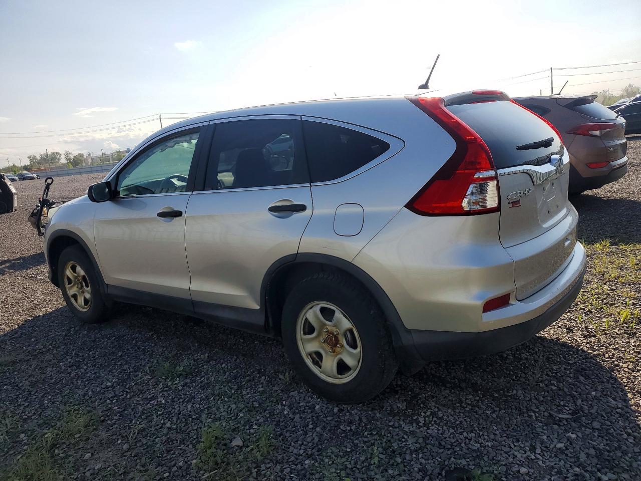 2015 Honda Cr-v Lx Серебряный vin: 2HKRM3H38FH003011