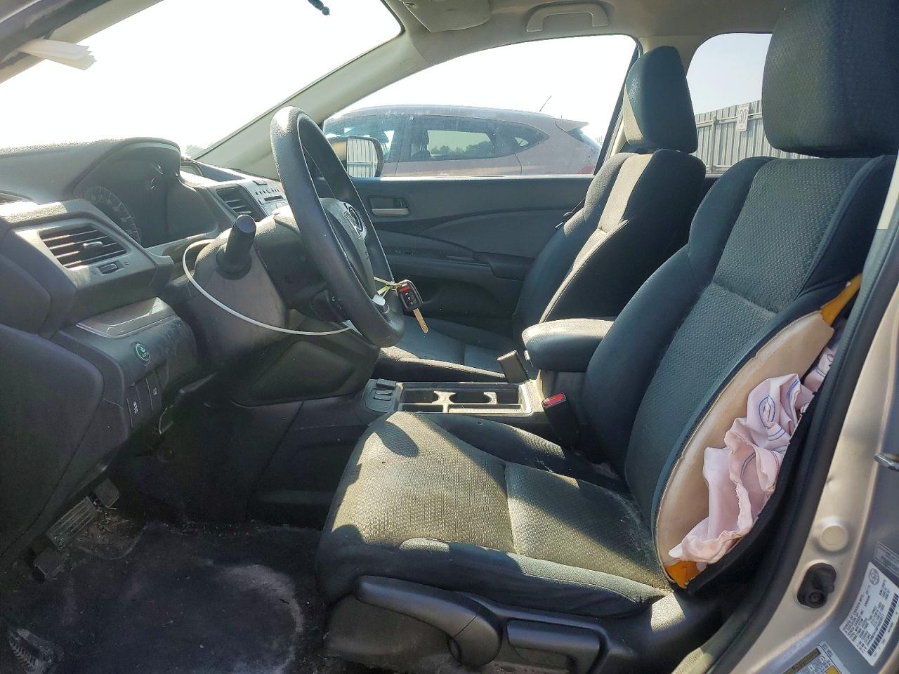2015 Honda Cr-v Lx Серебряный vin: 2HKRM3H38FH003011