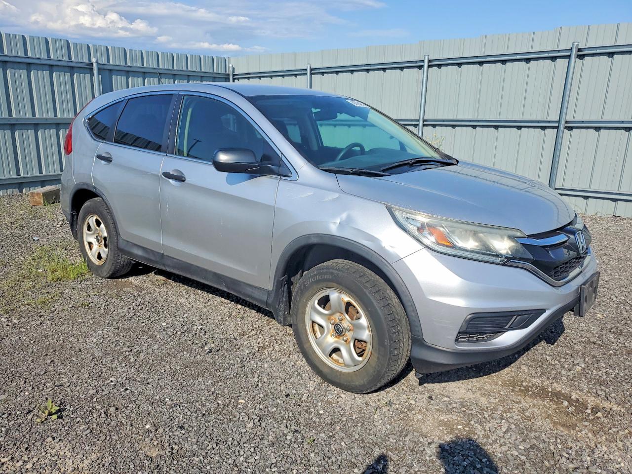 2015 Honda Cr-v Lx Серебряный vin: 2HKRM3H38FH003011