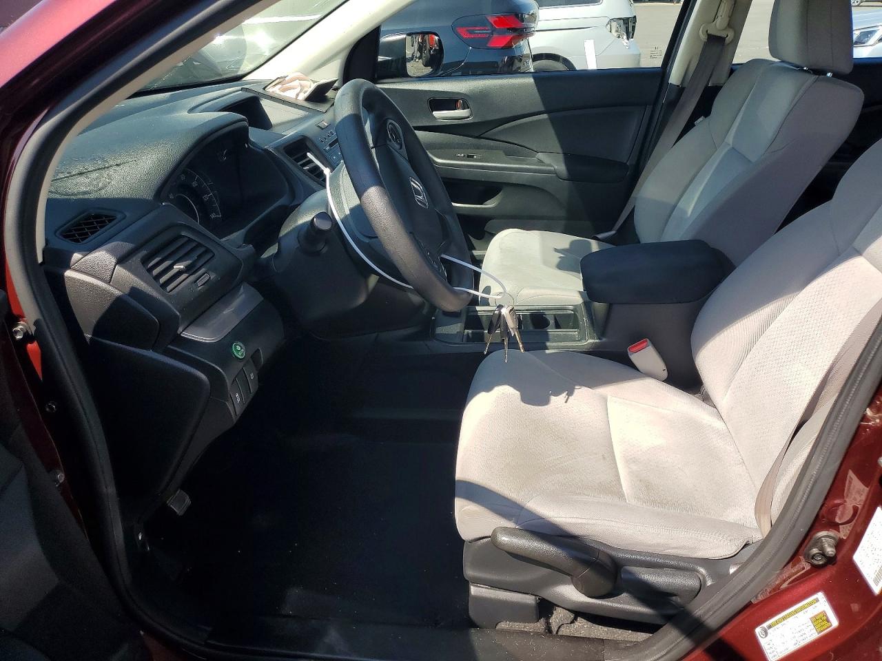 2015 Honda Cr-v Lx Burgundy vin: 2HKRM3H38FH505243