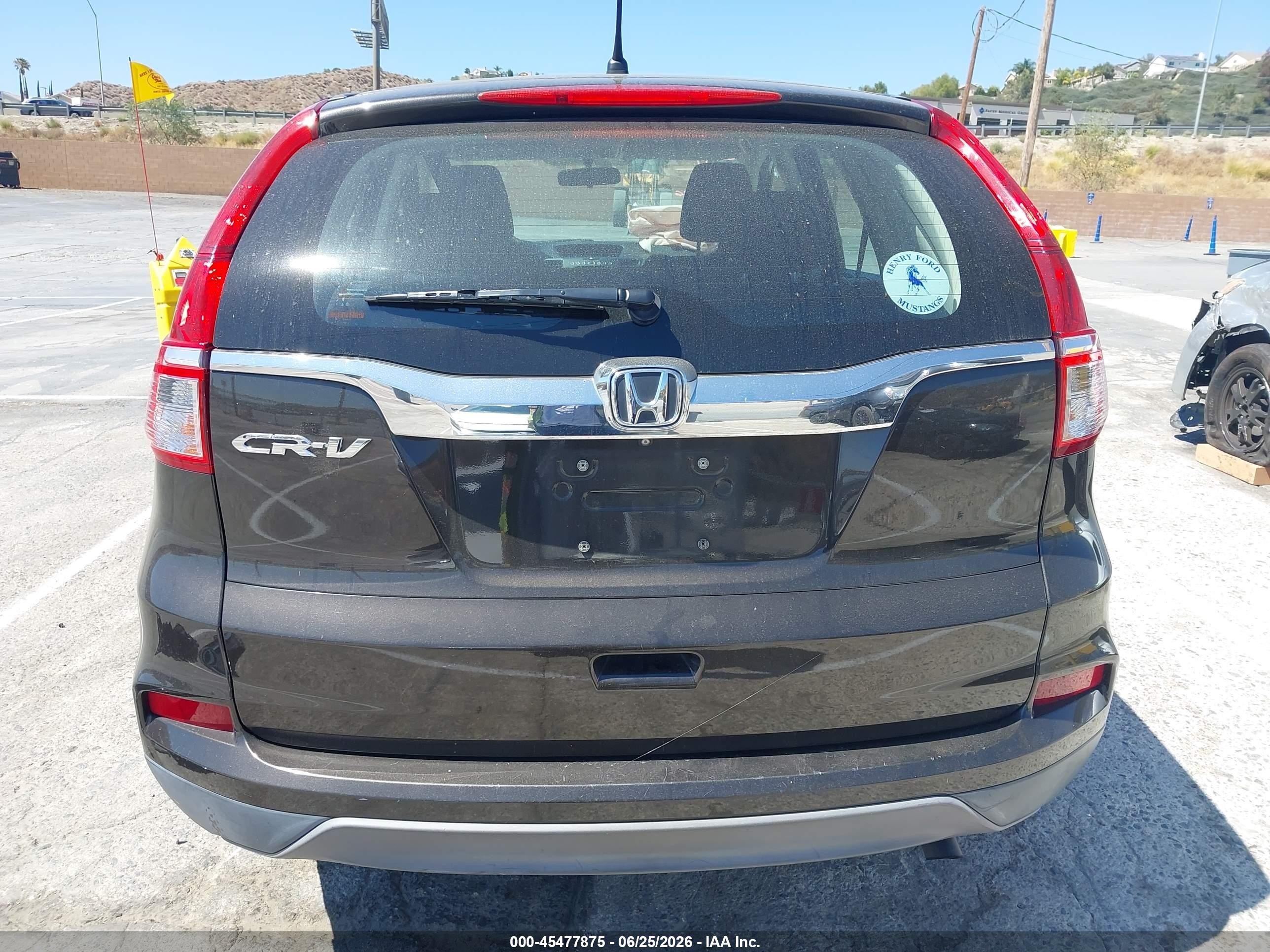 2015 Honda Cr-v Lx Brown vin: 2HKRM3H38FH533480
