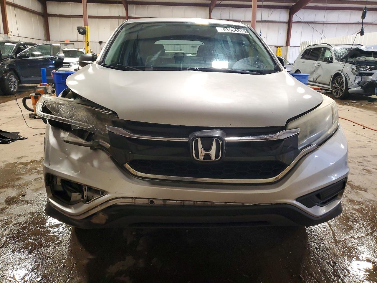 2016 Honda Cr-v Lx Silver vin: 2HKRM3H38GH520889