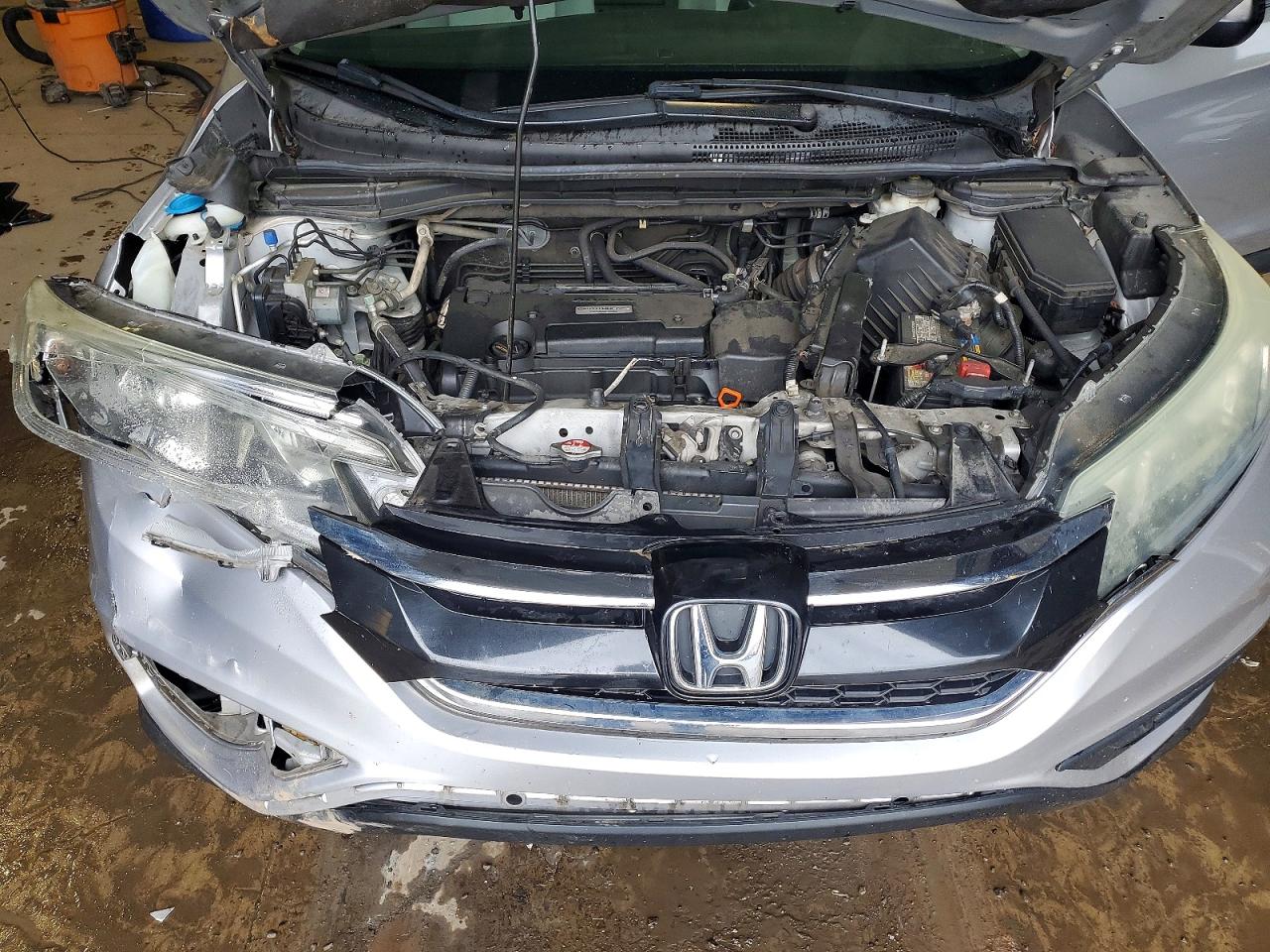 2016 Honda Cr-v Lx Silver vin: 2HKRM3H38GH520889