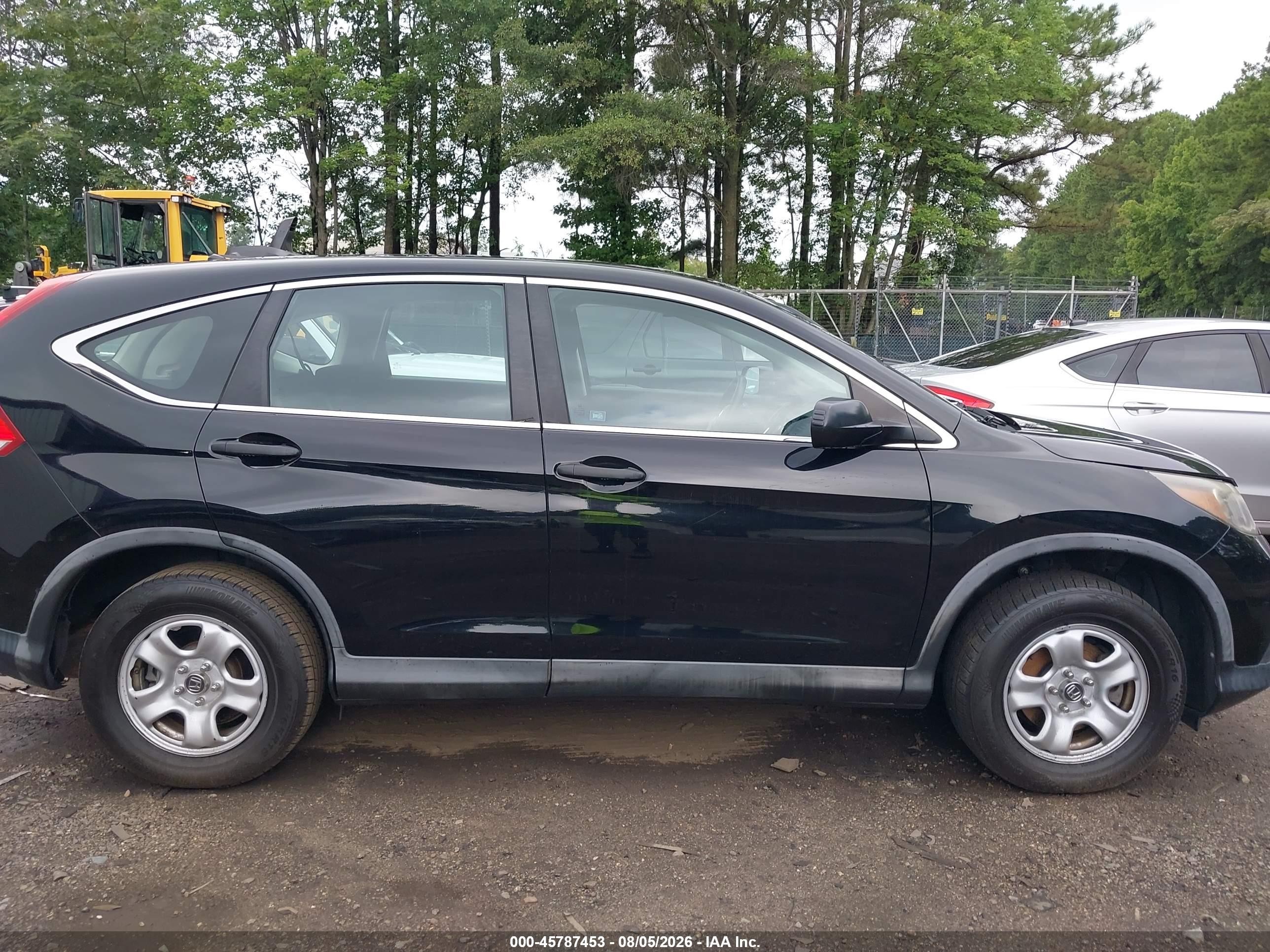 2012 Honda Cr-v Lx Black vin: 2HKRM3H39CH505442