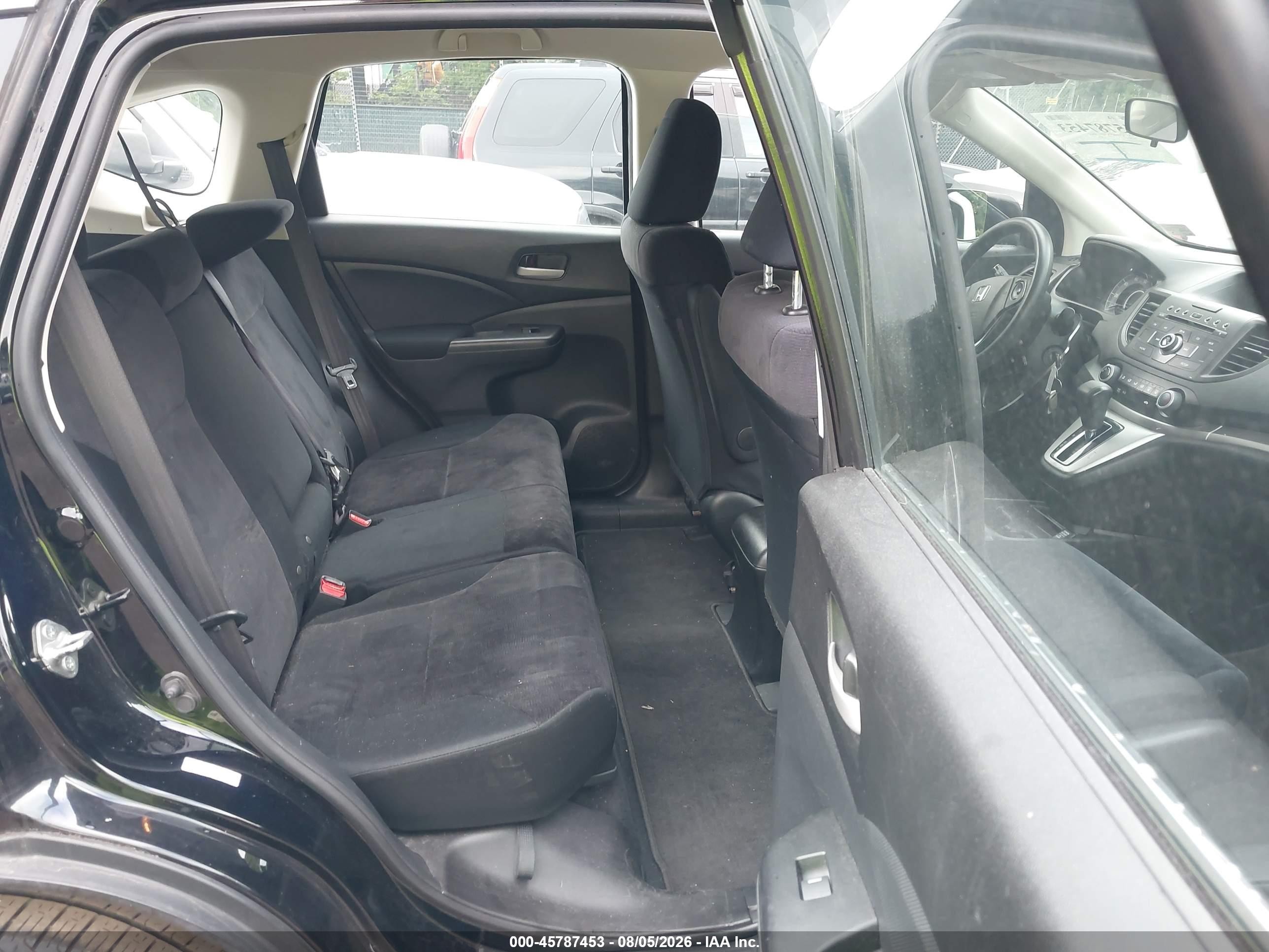 2012 Honda Cr-v Lx Black vin: 2HKRM3H39CH505442