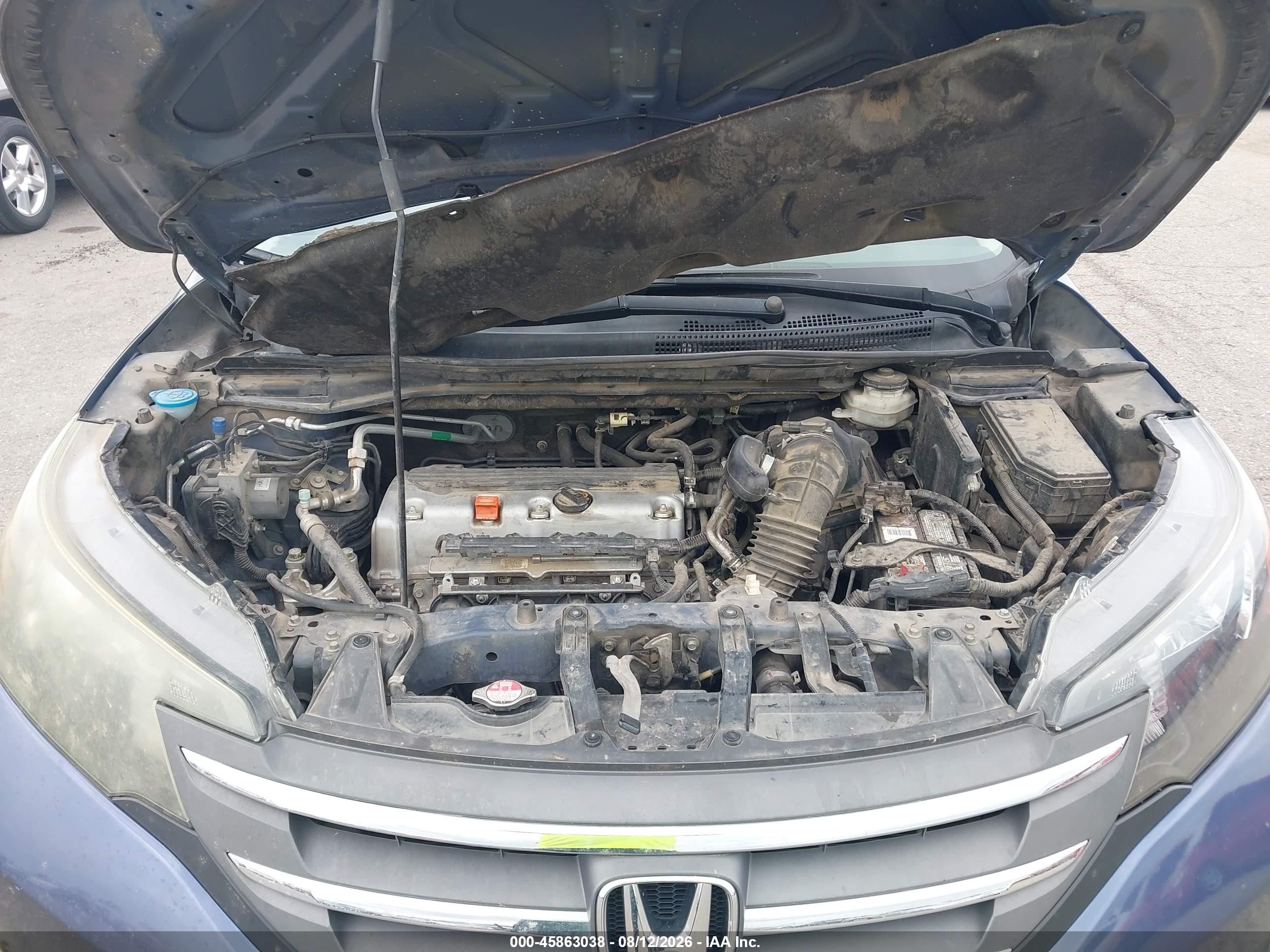 2013 Honda Cr-v Lx Синий vin: 2HKRM3H39DH509122